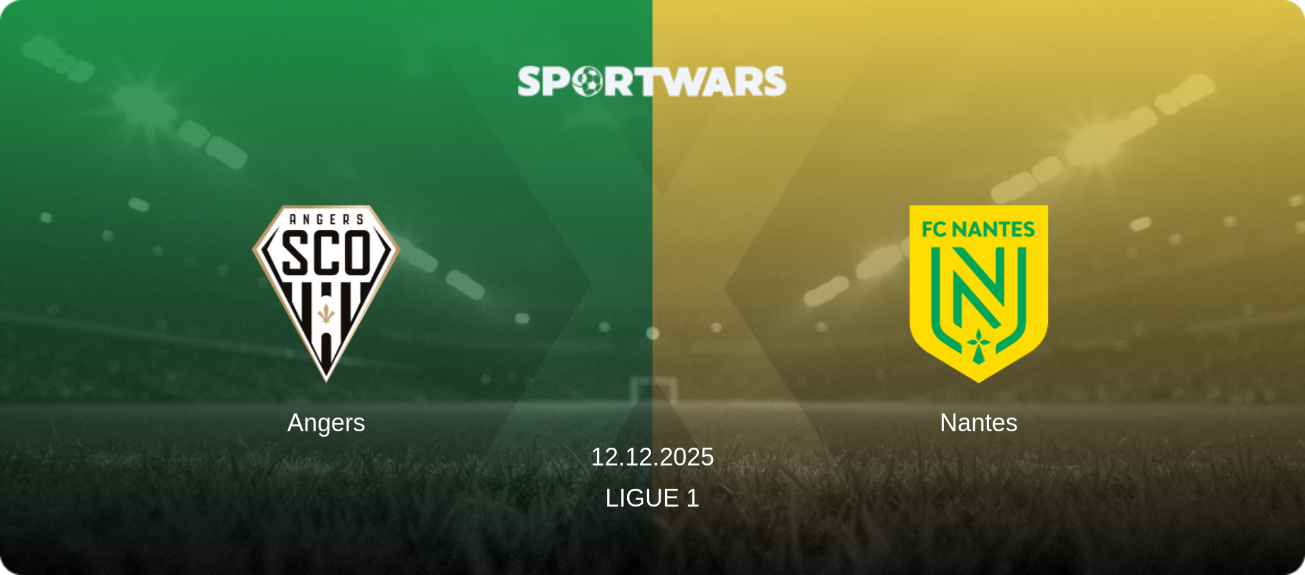 Angers — Nantes, 12.12.2025 — Ligue 1 (match preview)