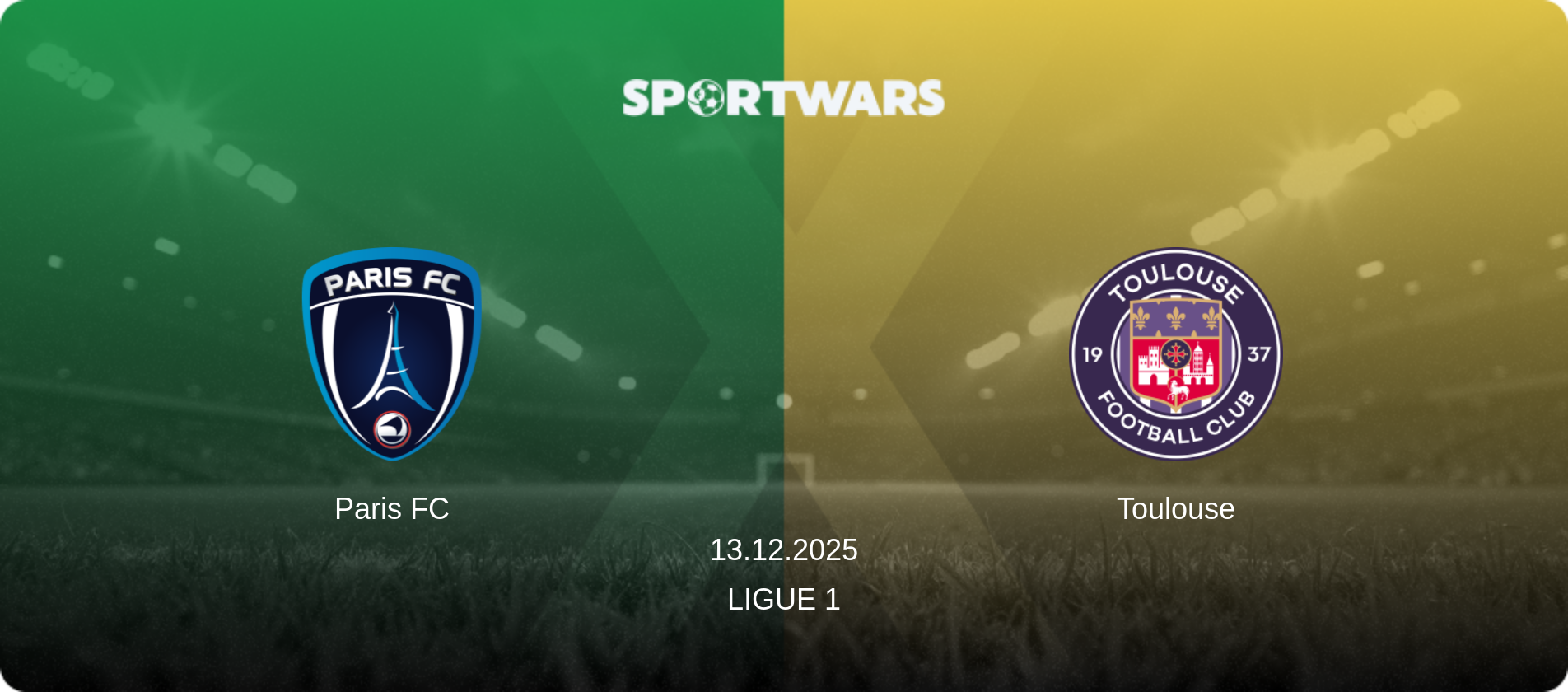 Paris FC — Toulouse, 13.12.2025 — Ligue 1 (match preview)