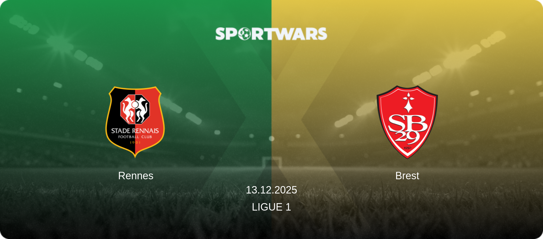 Rennes — Brest, 13.12.2025 — Ligue 1 (match preview)