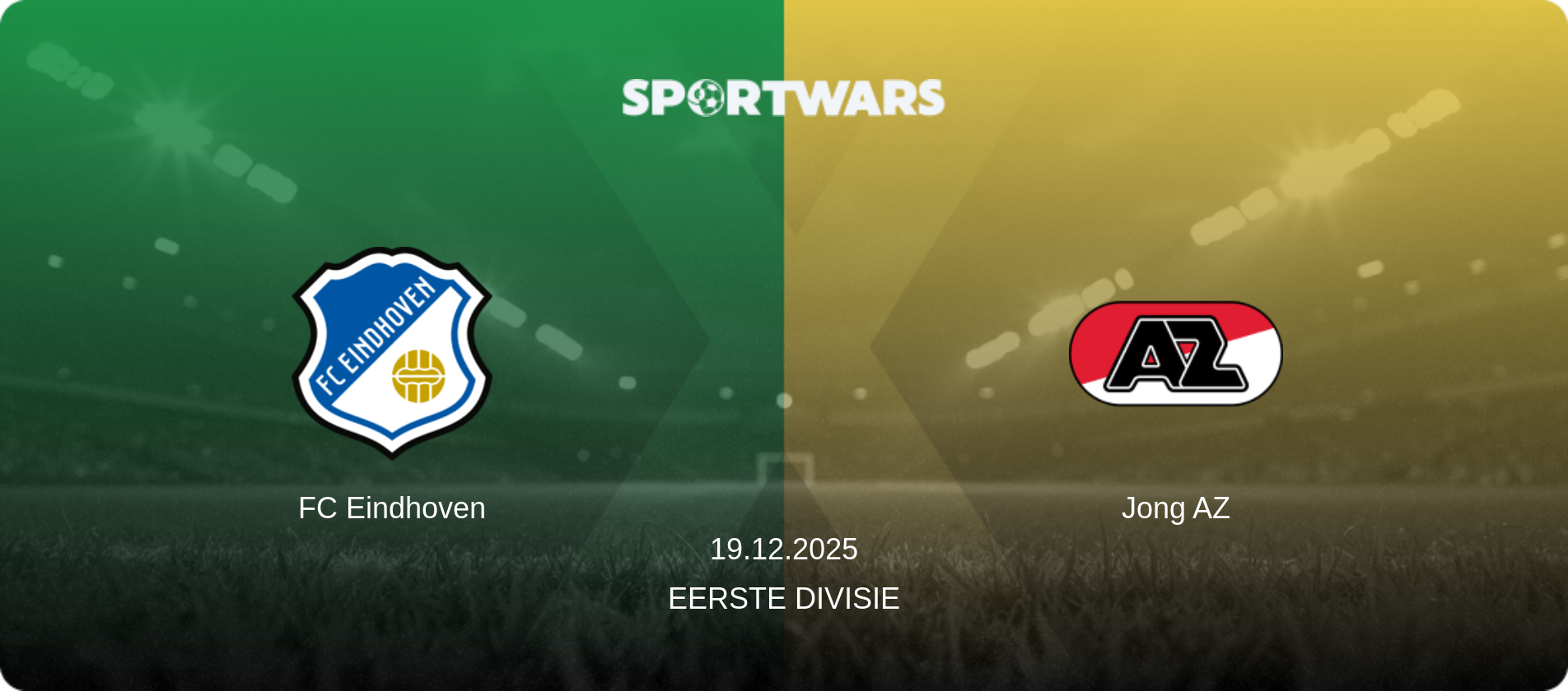 FC Eindhoven — Jong AZ, 19.12.2025 — Eerste Divisie (match preview)