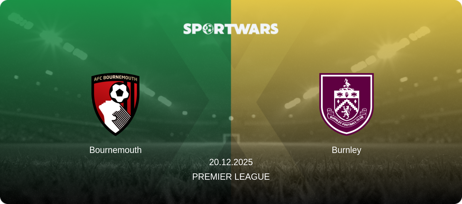 Bournemouth — Burnley, 20.12.2025 — Premier League (match preview)