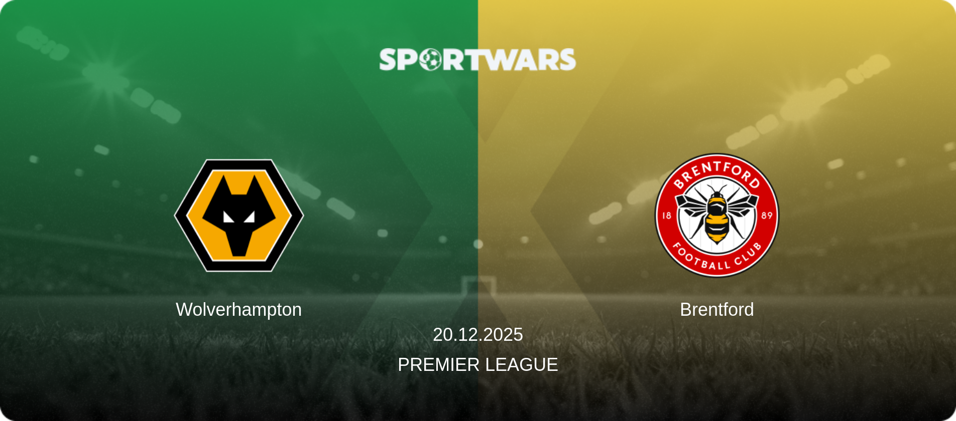 Wolverhampton — Brentford, 20.12.2025 — Premier League (match preview)