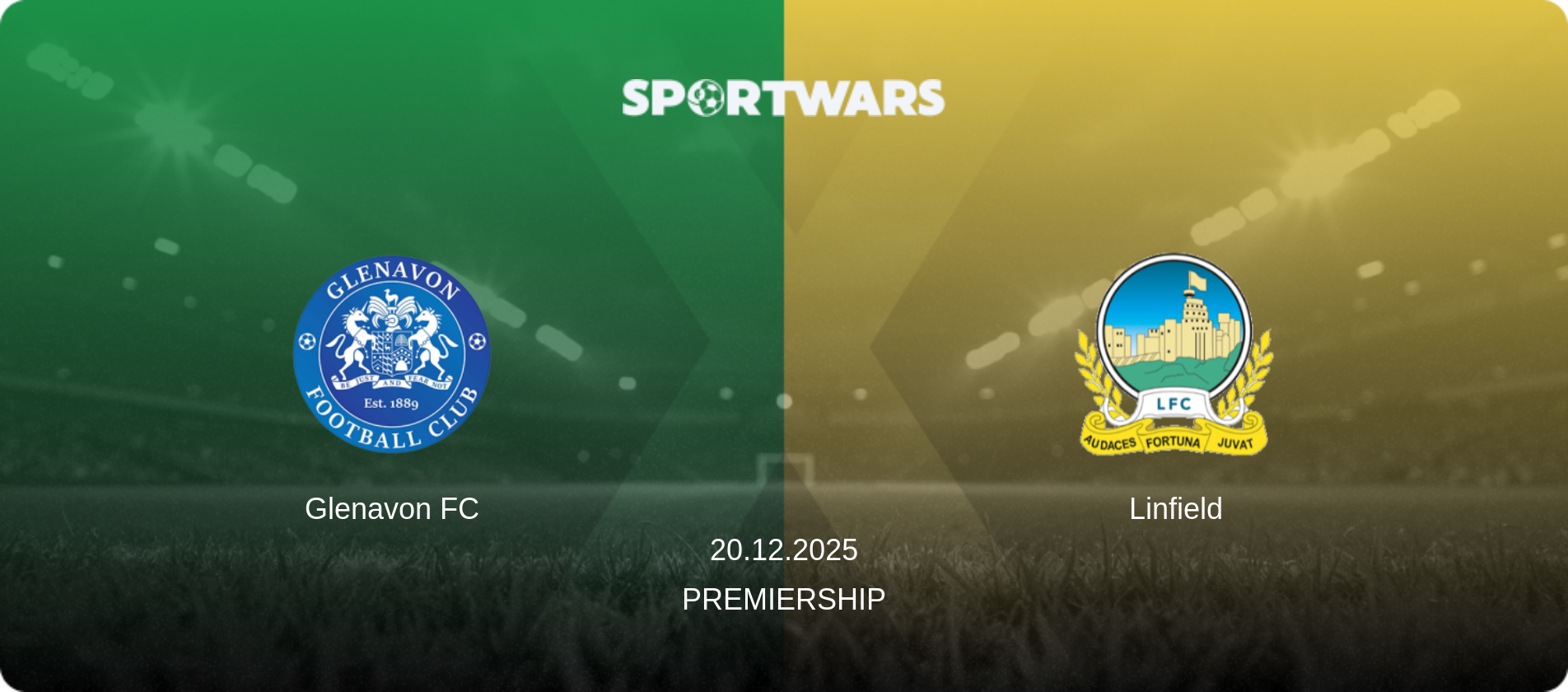 Glenavon FC — Linfield, 20.12.2025 — Premiership (match preview)