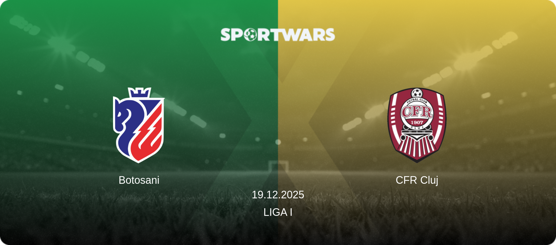 Botosani — CFR Cluj, 19.12.2025 — Liga I (match preview)