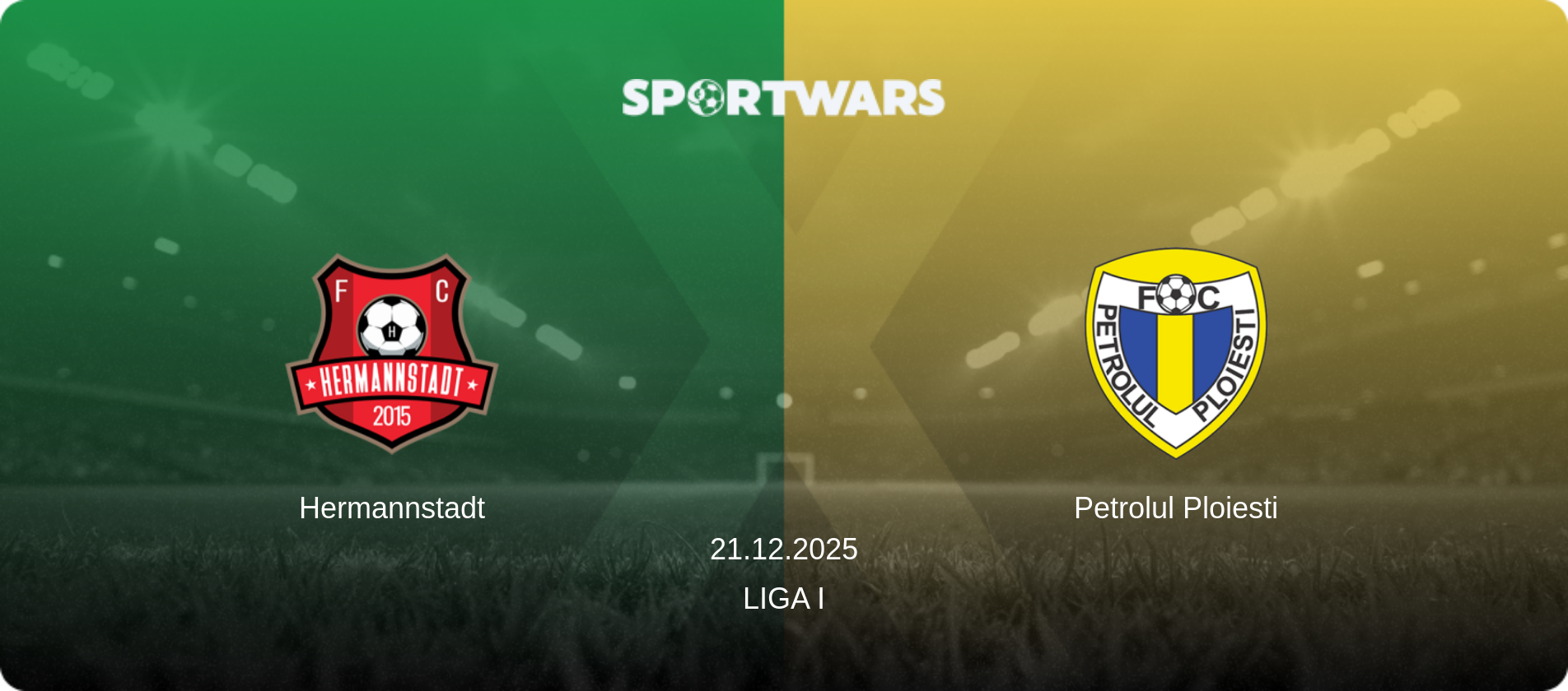 Hermannstadt — Petrolul Ploiesti, 21.12.2025 — Liga I (match preview)