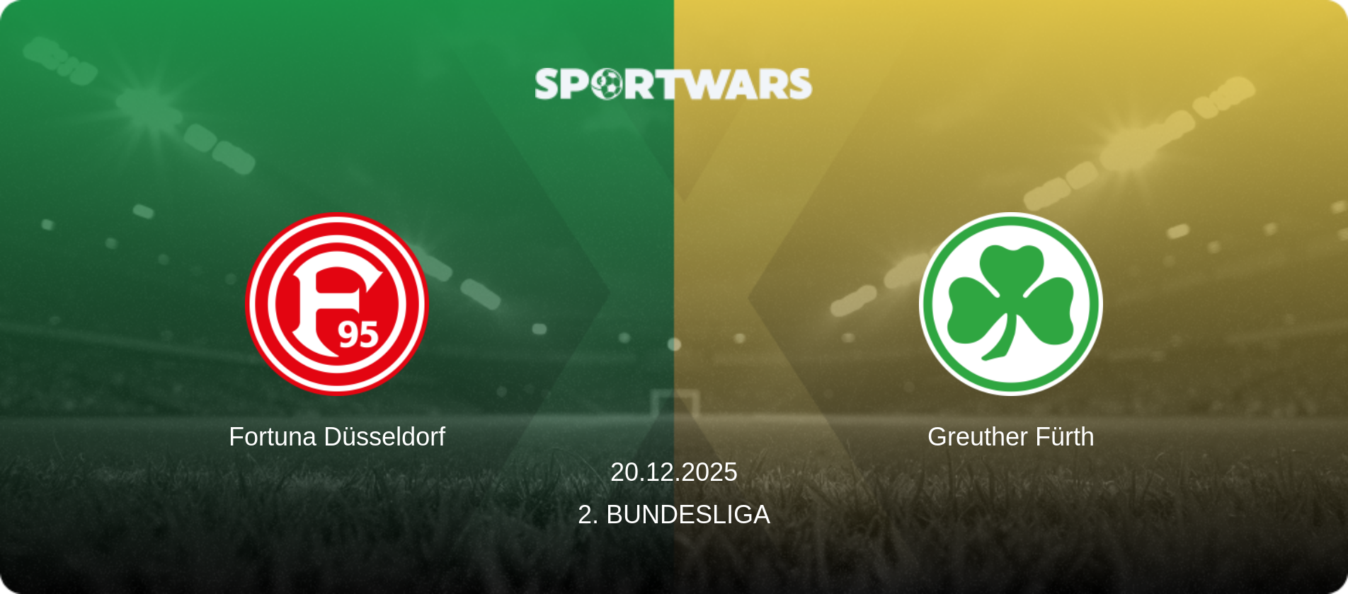 Fortuna Düsseldorf — Greuther Fürth, 20.12.2025 — 2. Bundesliga (match preview)