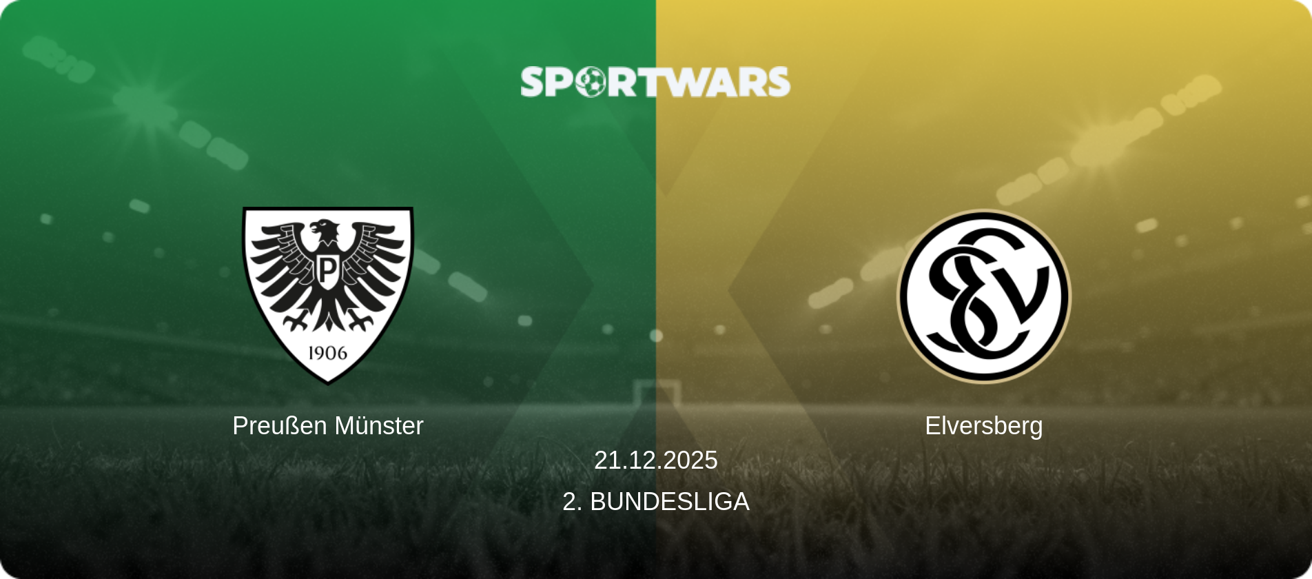 Preußen Münster — Elversberg, 21.12.2025 — 2. Bundesliga (match preview)