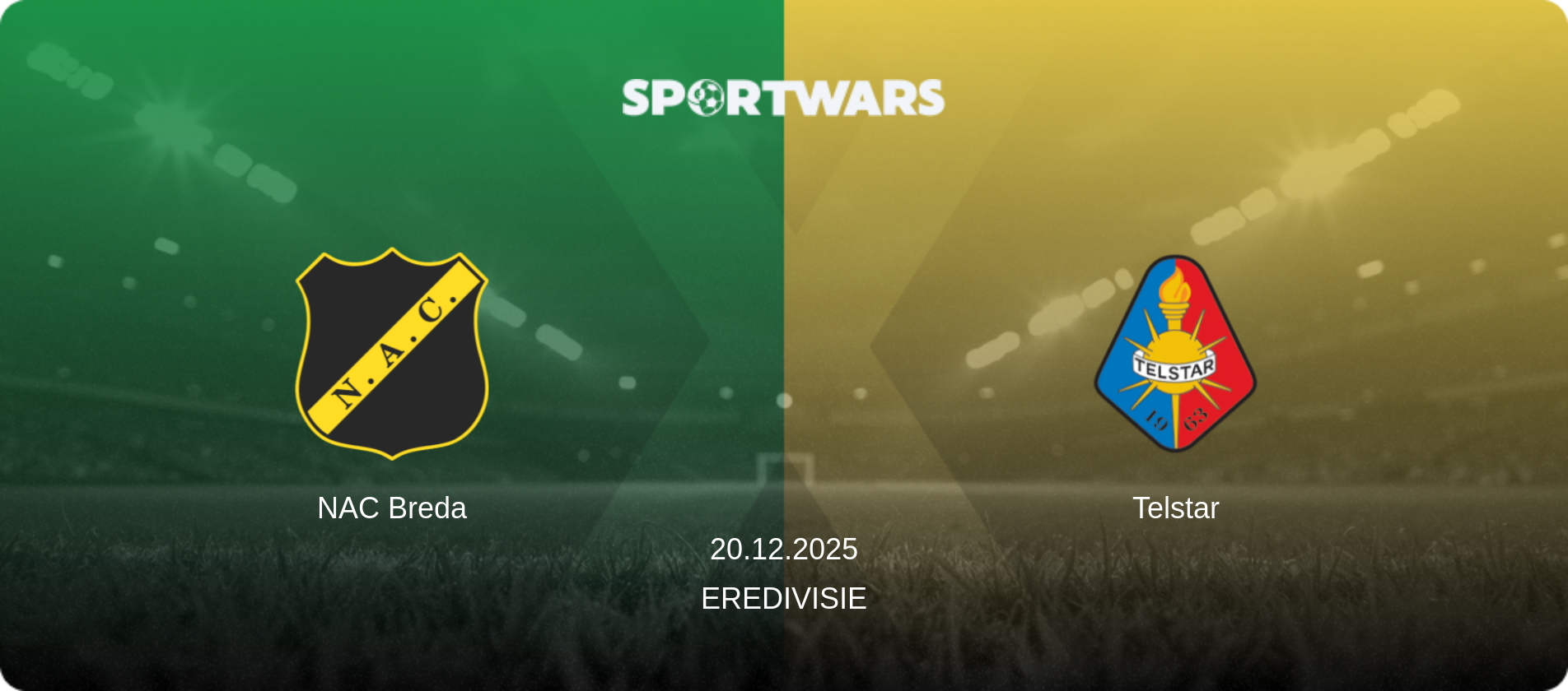 NAC Breda — Telstar, 20.12.2025 — Eredivisie (match preview)