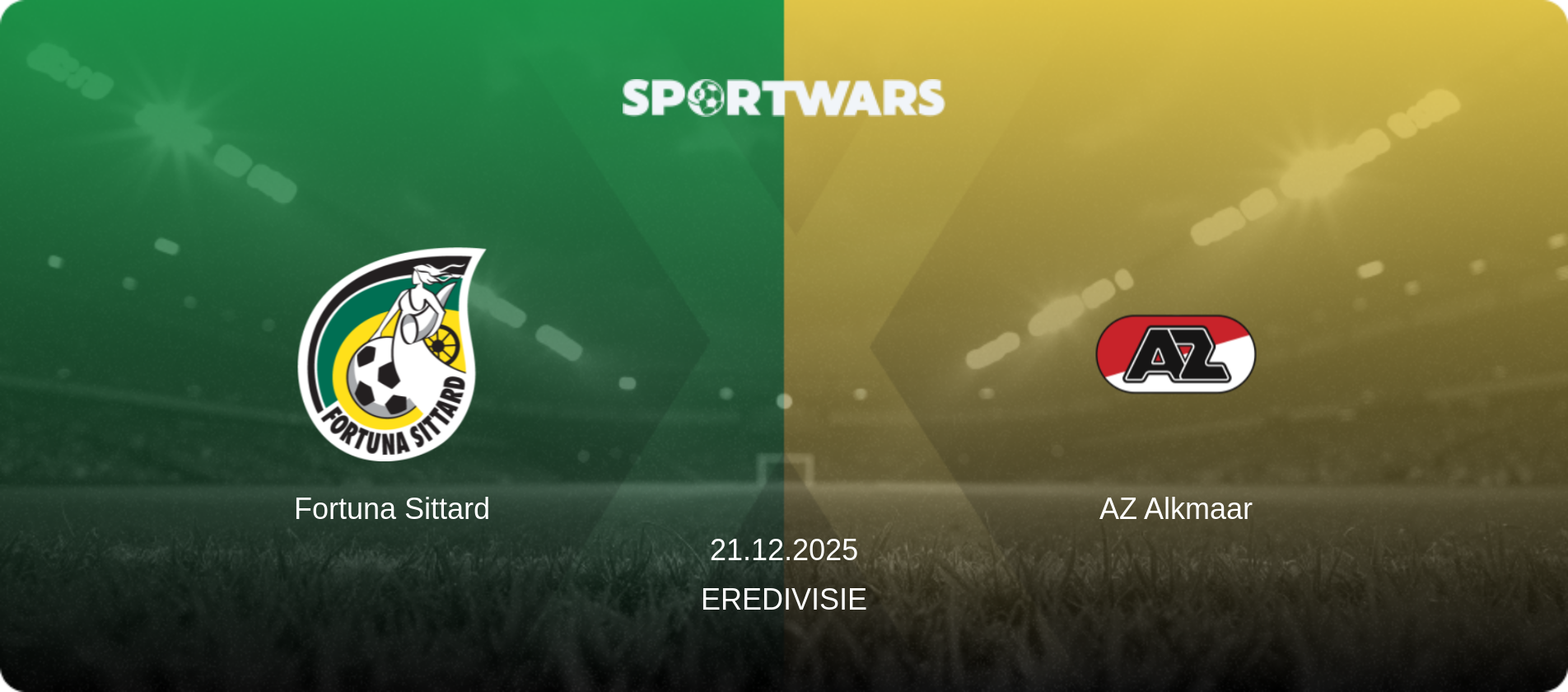 Fortuna Sittard — AZ Alkmaar, 21.12.2025 — Eredivisie (match preview)