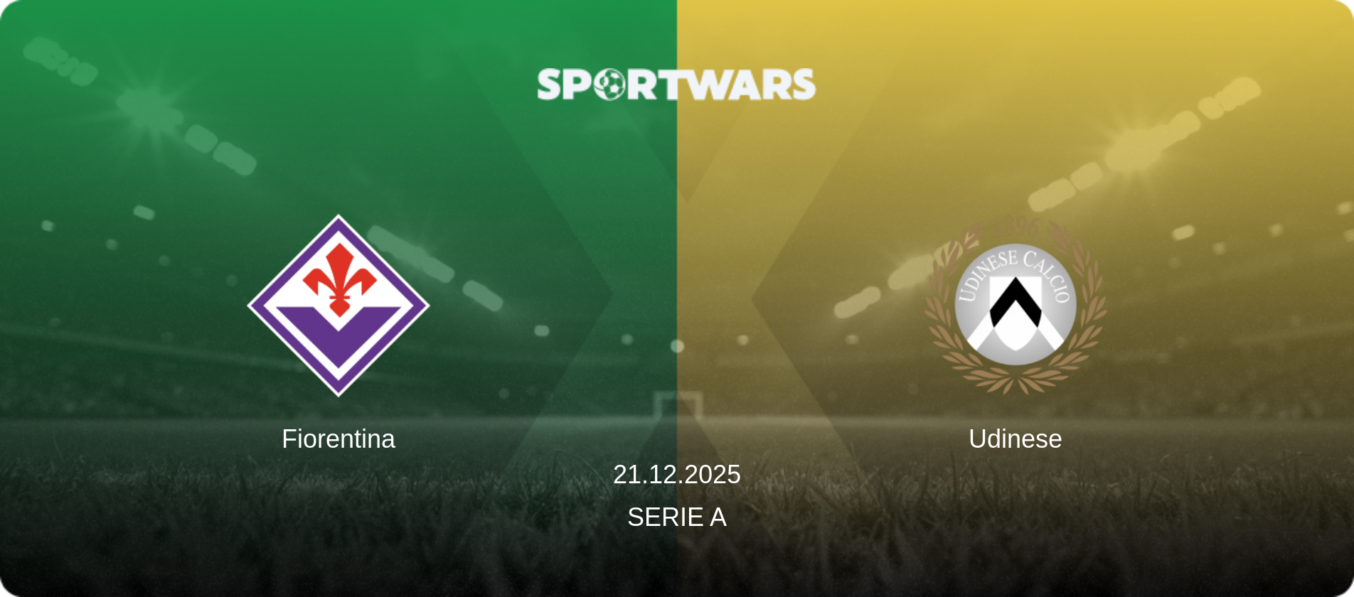 Fiorentina — Udinese, 21.12.2025 — Serie A (match preview)