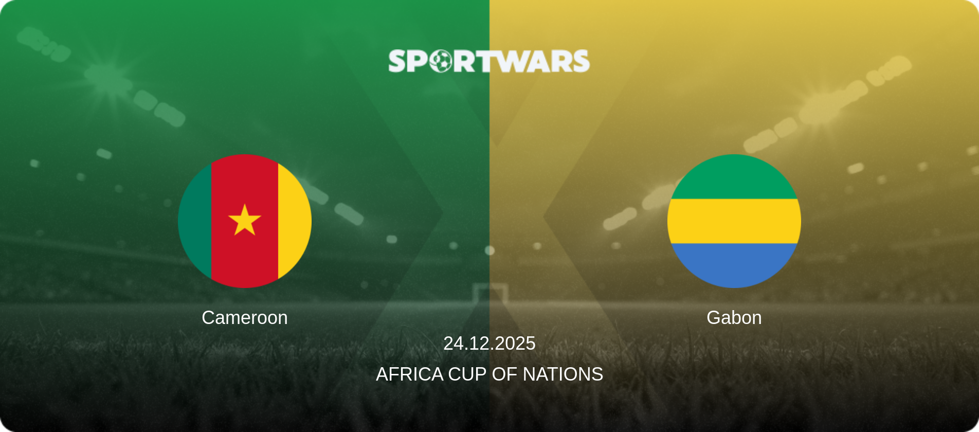 Cameroon — Gabon, 24.12.2025 — Africa Cup of Nations (match preview)