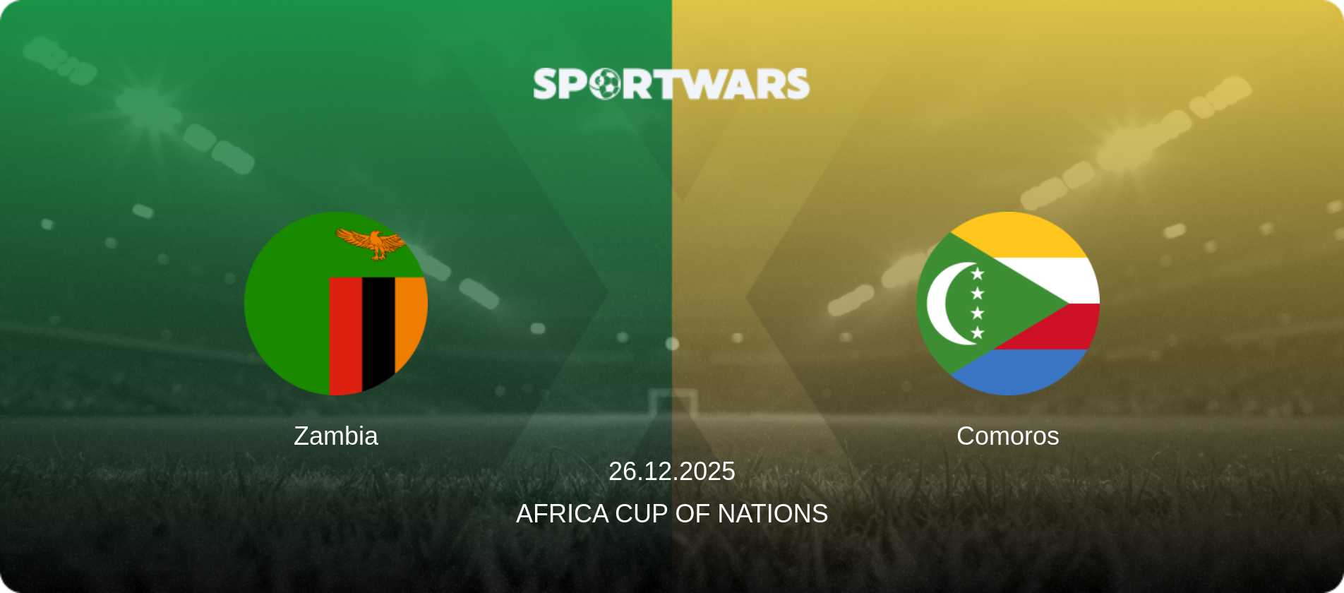 Zambia — Comoros, 26.12.2025 — Africa Cup of Nations (match preview)