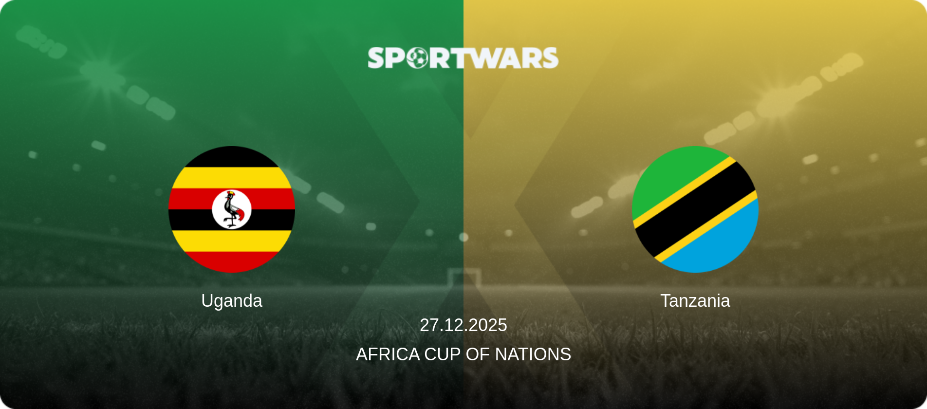 Uganda — Tanzania, 27.12.2025 — Africa Cup of Nations (match preview)