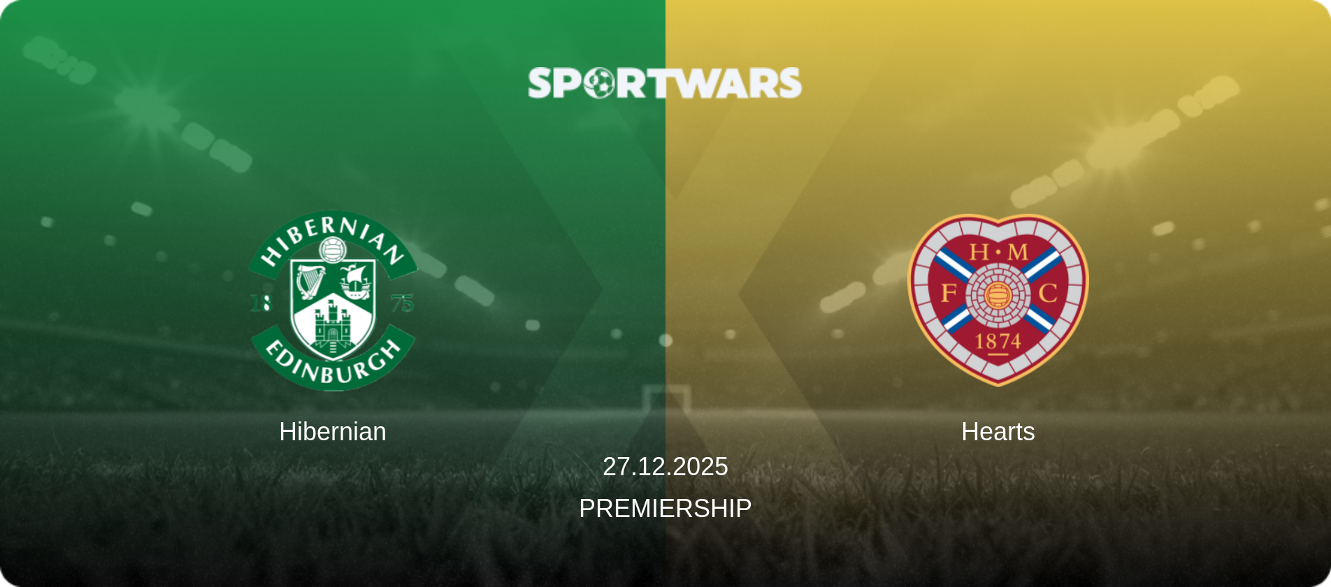 Hibernian — Hearts, 27.12.2025 — Premiership (match preview)