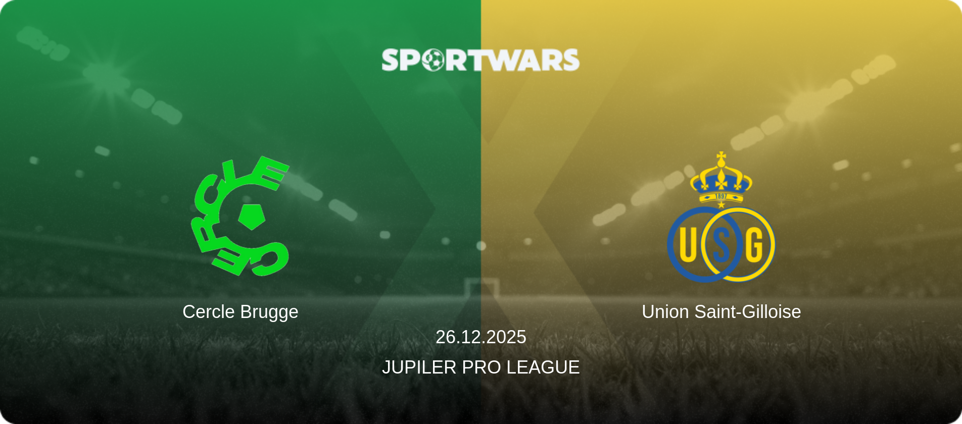 Cercle Brugge — Union Saint-Gilloise, 26.12.2025 — Jupiler Pro League (match preview)