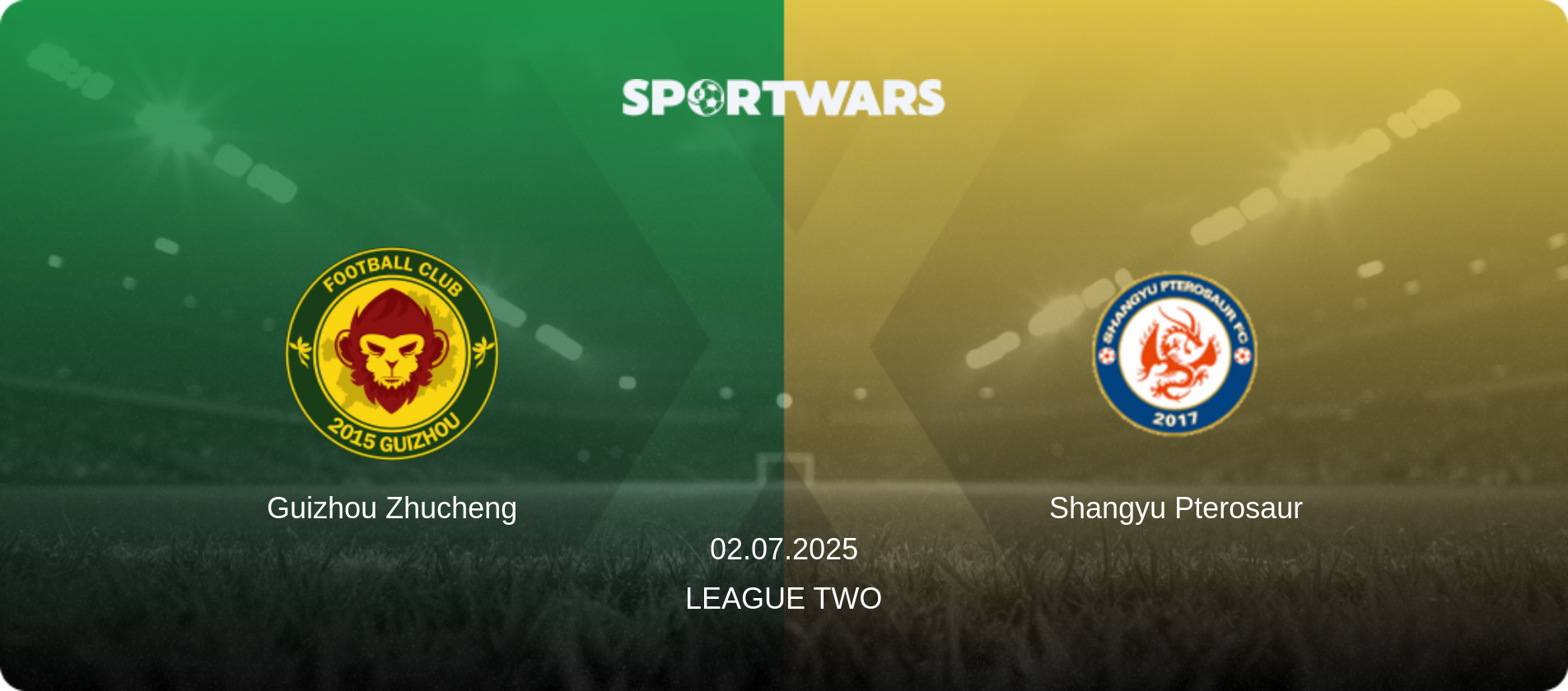 Guizhou Zhucheng — Shangyu Pterosaur, 02.07.2025 — League Two (match preview)