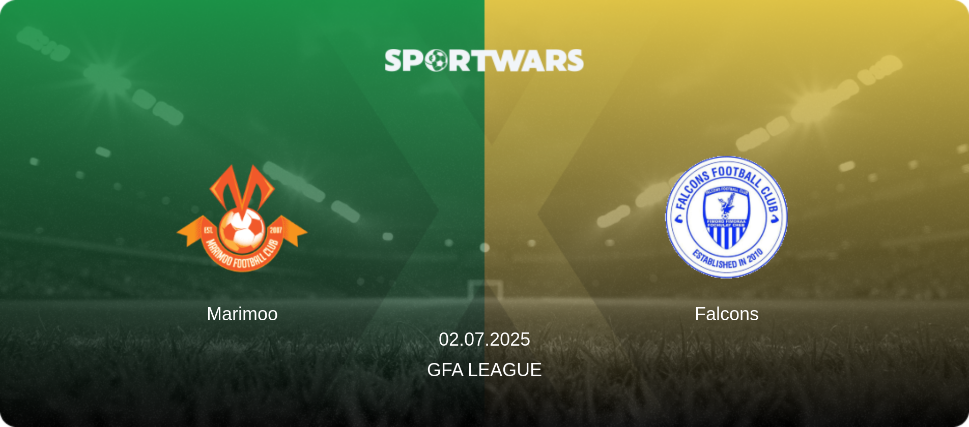 Marimoo — Falcons, 02.07.2025 — GFA League (match preview)