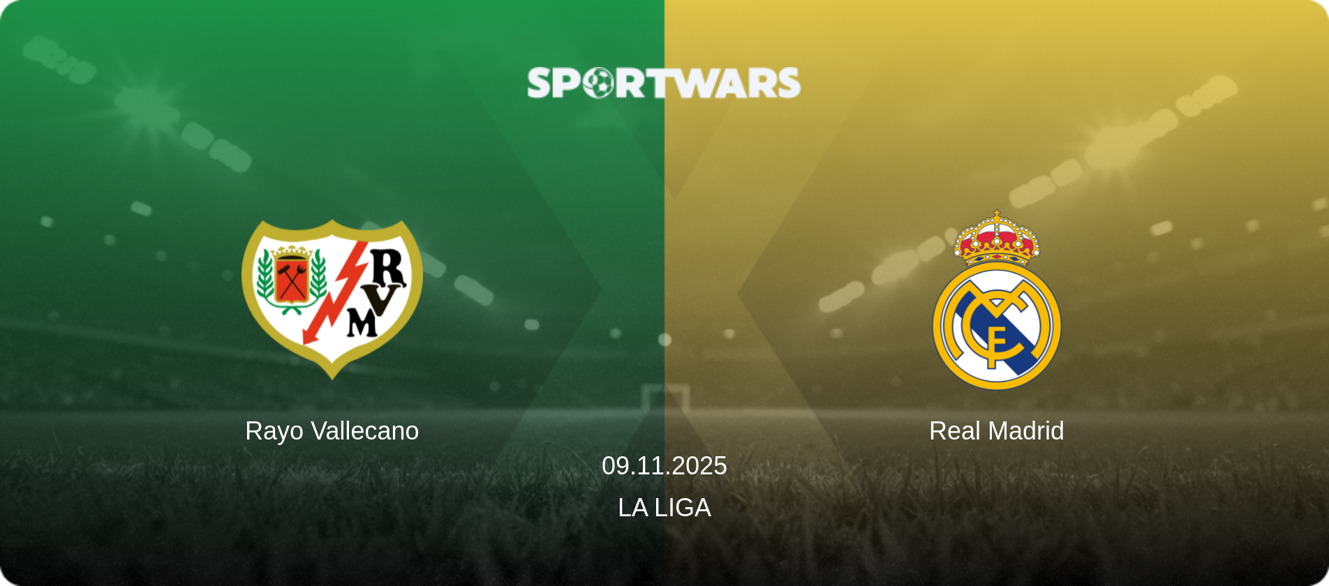 Rayo Vallecano — Real Madrid, 09.11.2025 — La Liga (match preview)
