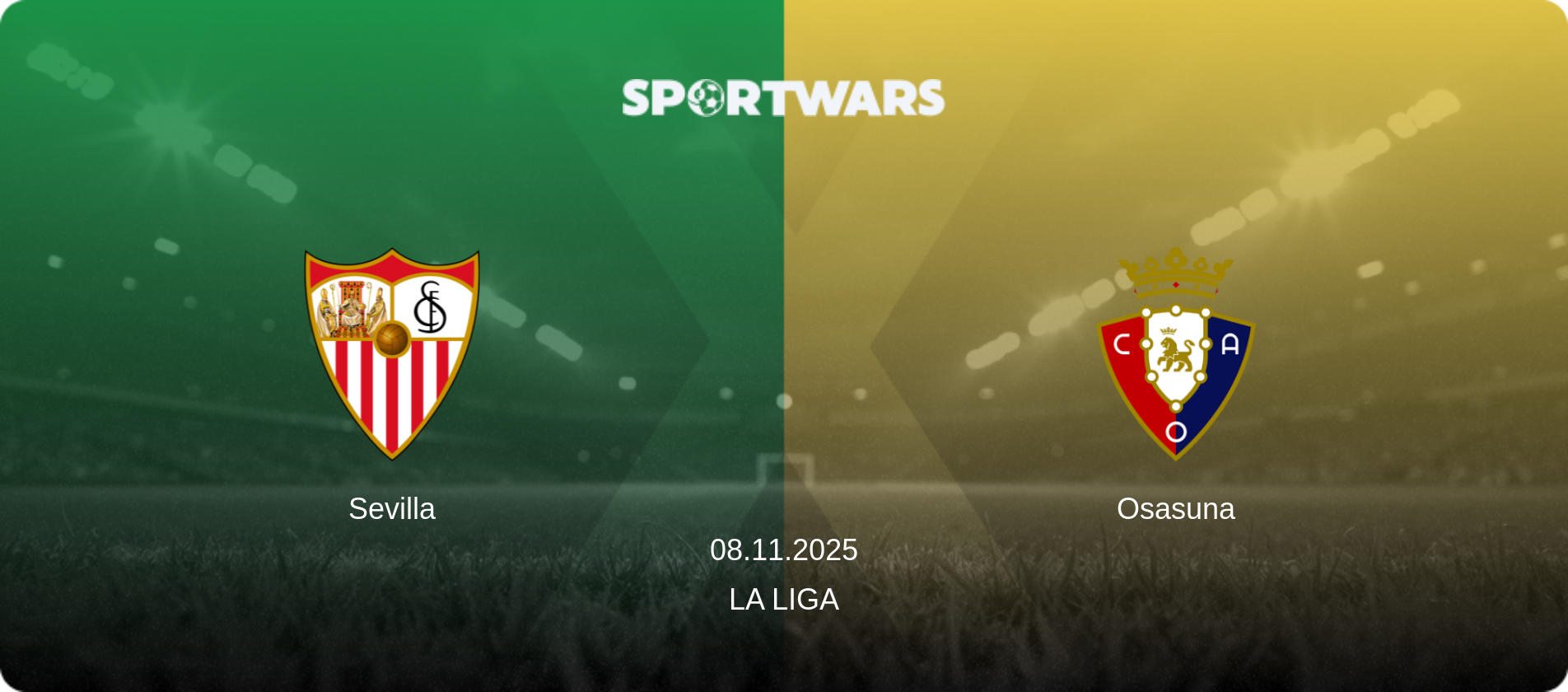 Sevilla — Osasuna, 08.11.2025 — La Liga (match preview)