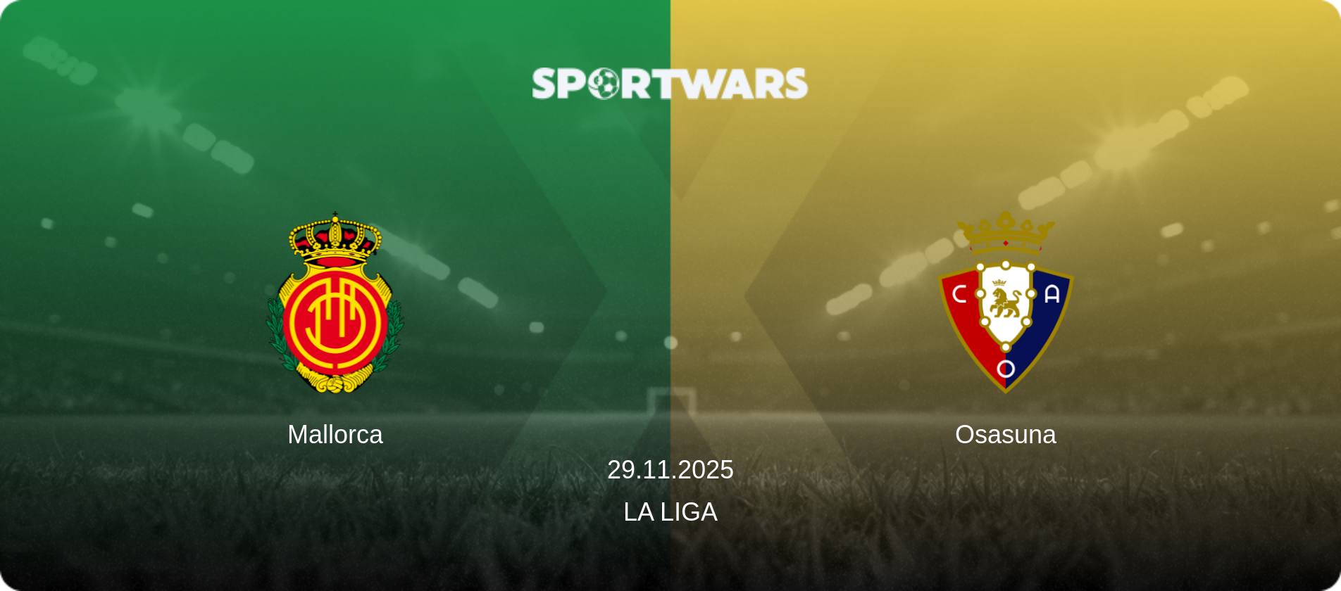Mallorca — Osasuna, 29.11.2025 — La Liga (match preview)