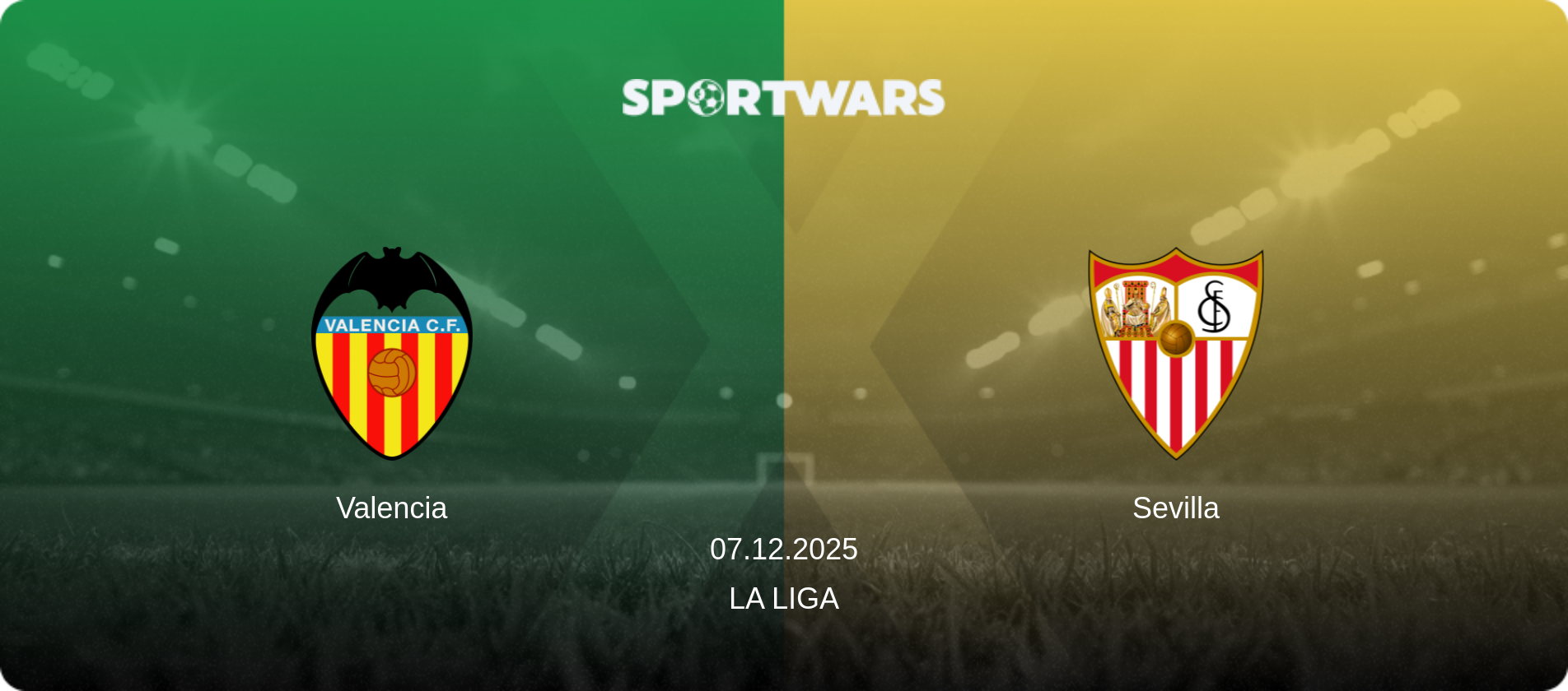 Valencia — Sevilla, 07.12.2025 — La Liga (match preview)