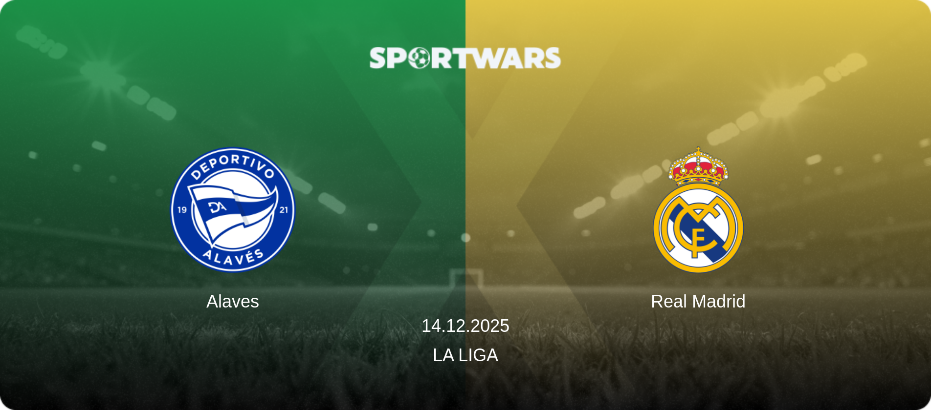 Alaves — Real Madrid, 14.12.2025 — La Liga (match preview)