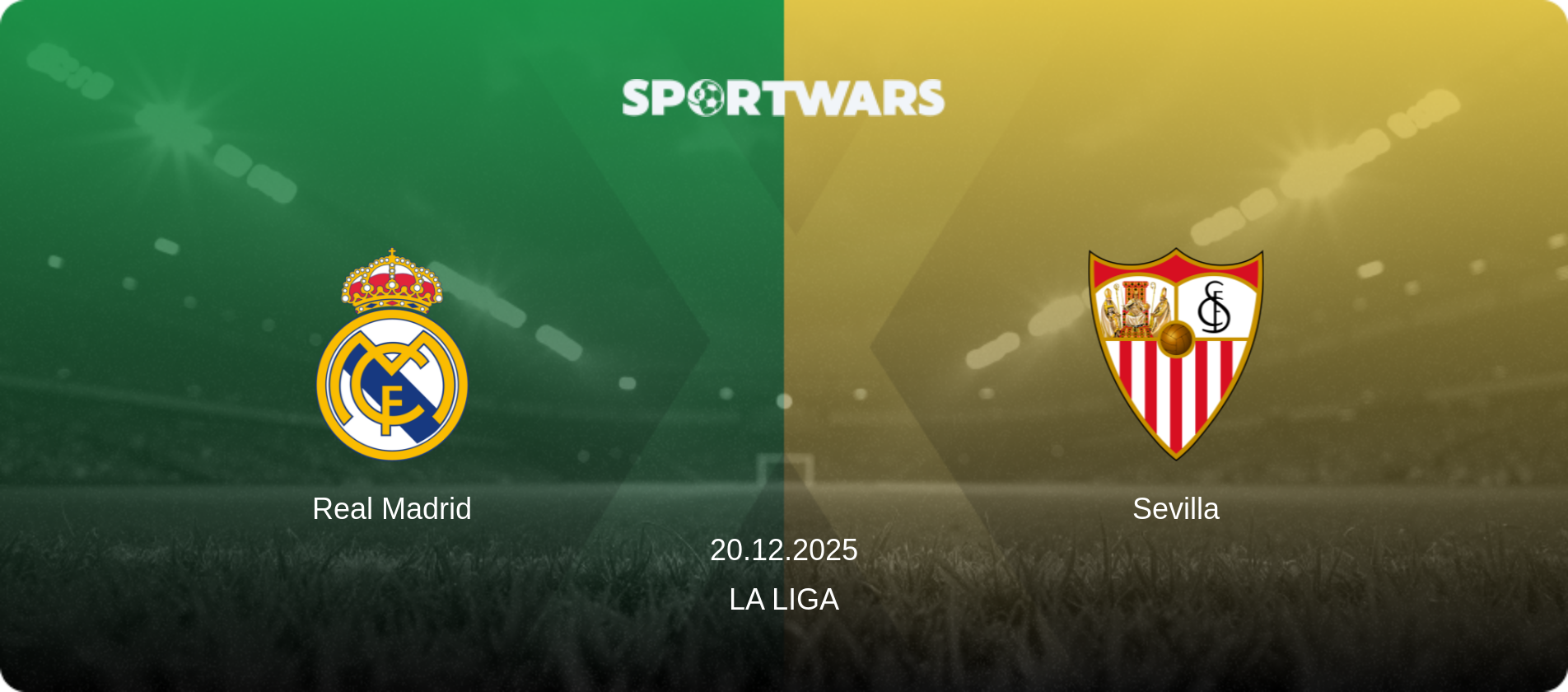 Real Madrid — Sevilla, 20.12.2025 — La Liga (match preview)