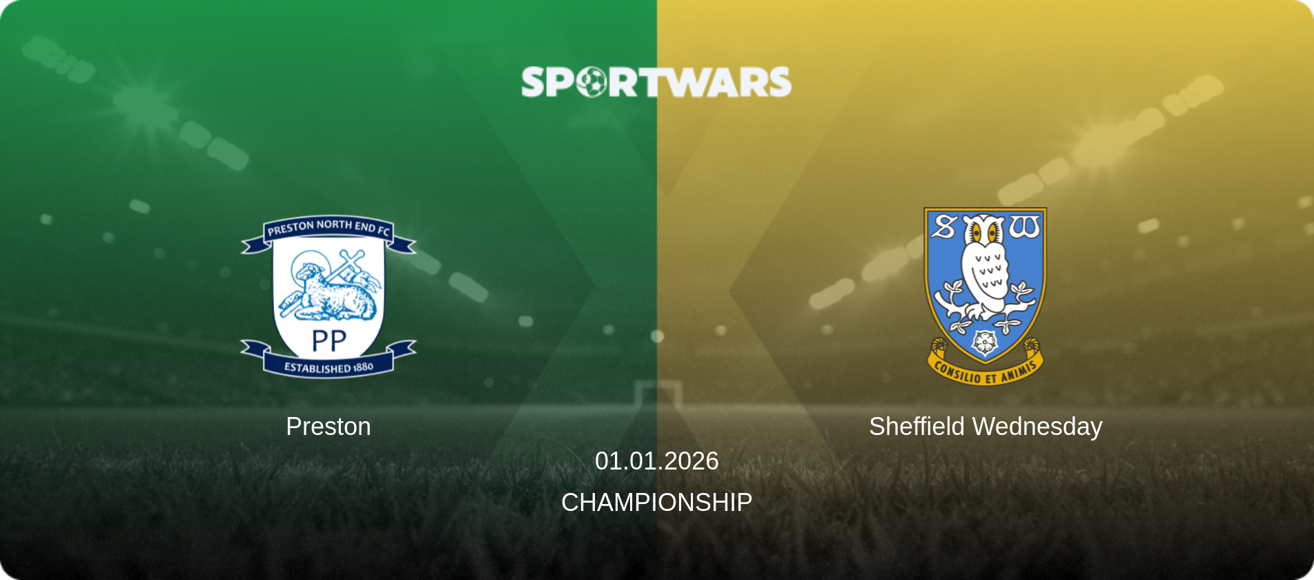 Preston — Sheffield Wednesday, 01.01.2026 — Championship (match preview)