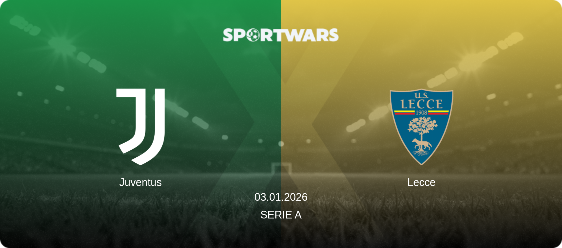 Juventus — Lecce, 03.01.2026 — Serie A (match preview)