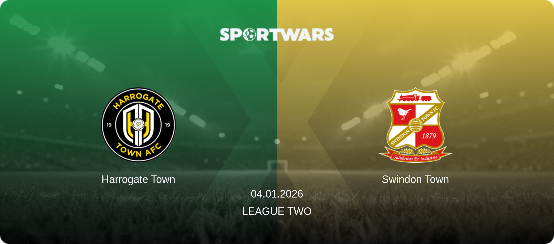 Harrogate Town — Swindon Town, 04.01.2026 — League Two (match preview)