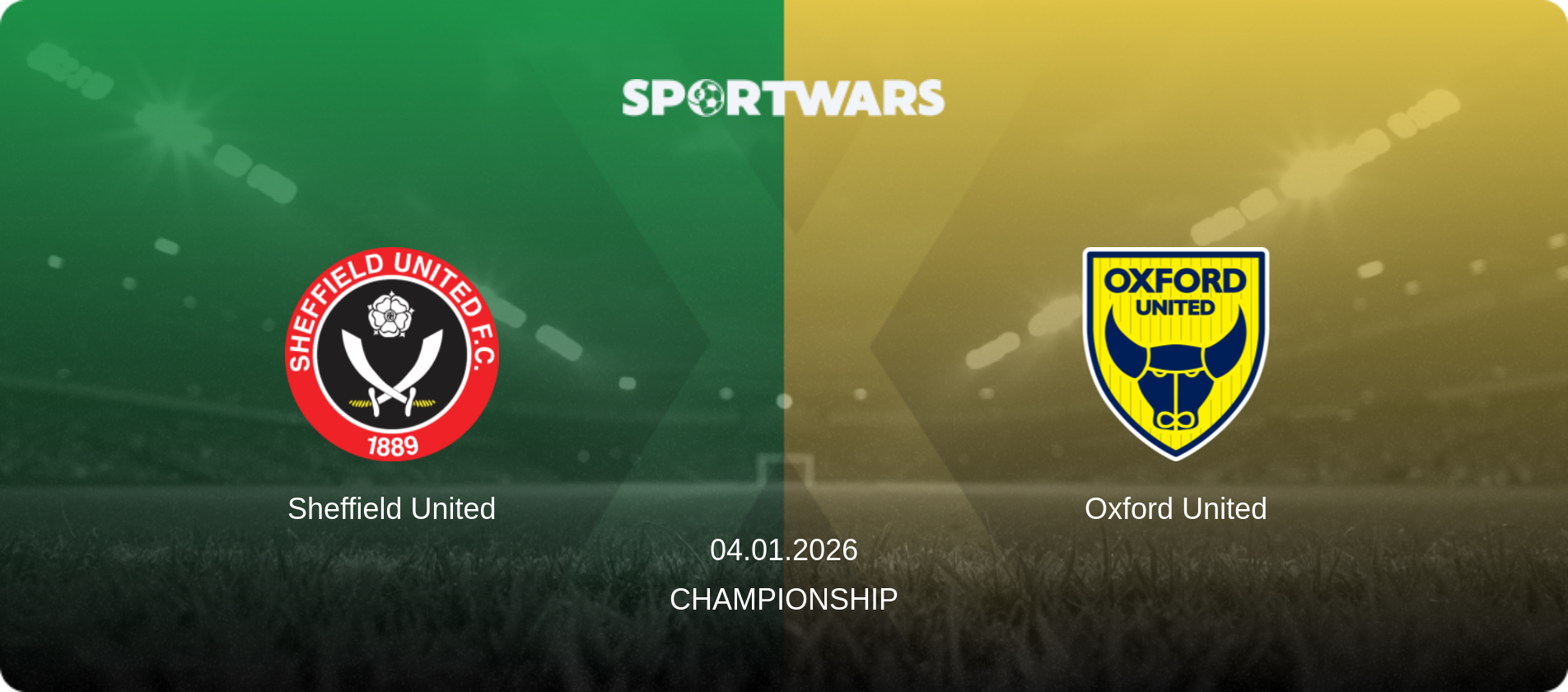 Sheffield United — Oxford United, 04.01.2026 — Championship (match preview)