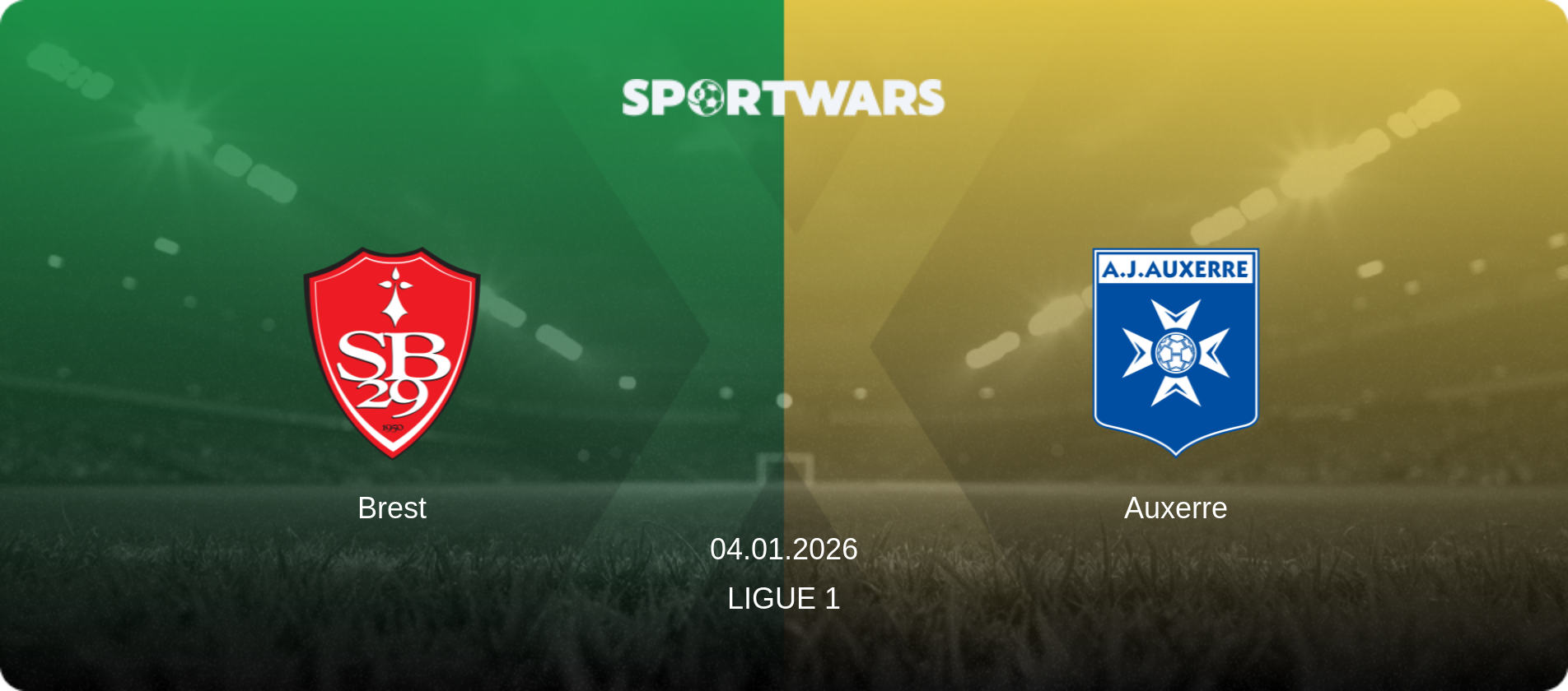 Brest — Auxerre, 04.01.2026 — Ligue 1 (match preview)