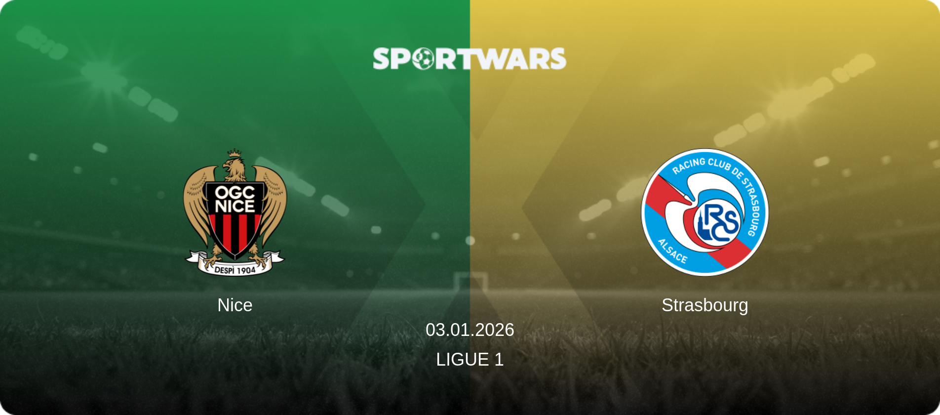 Nice — Strasbourg, 03.01.2026 — Ligue 1 (match preview)