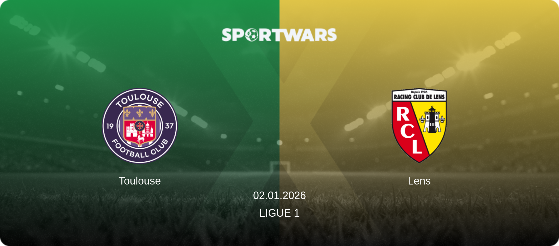 Toulouse — Lens, 02.01.2026 — Ligue 1 (match preview)