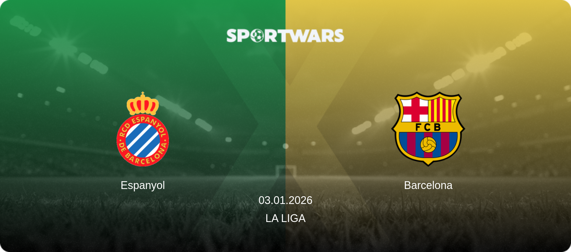 Espanyol — Barcelona, 03.01.2026 — La Liga (match preview)