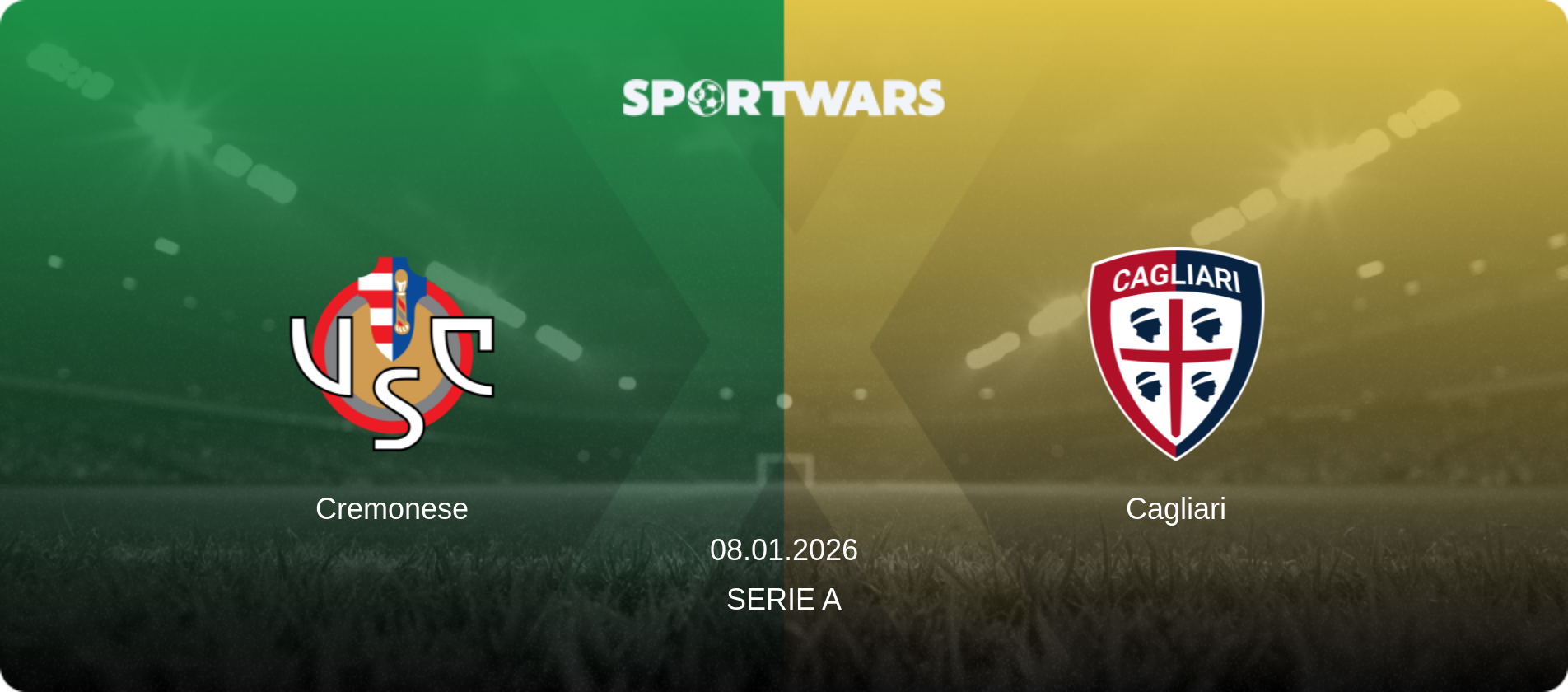Cremonese — Cagliari, 08.01.2026 — Serie A (match preview)