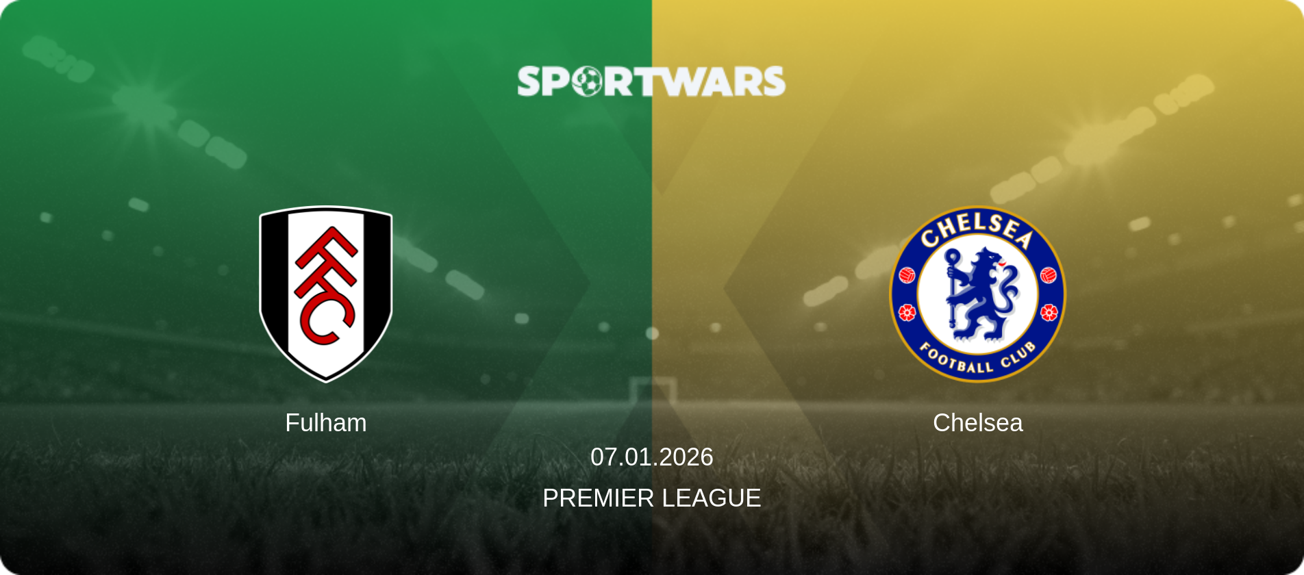 Fulham — Chelsea, 07.01.2026 — Premier League (match preview)