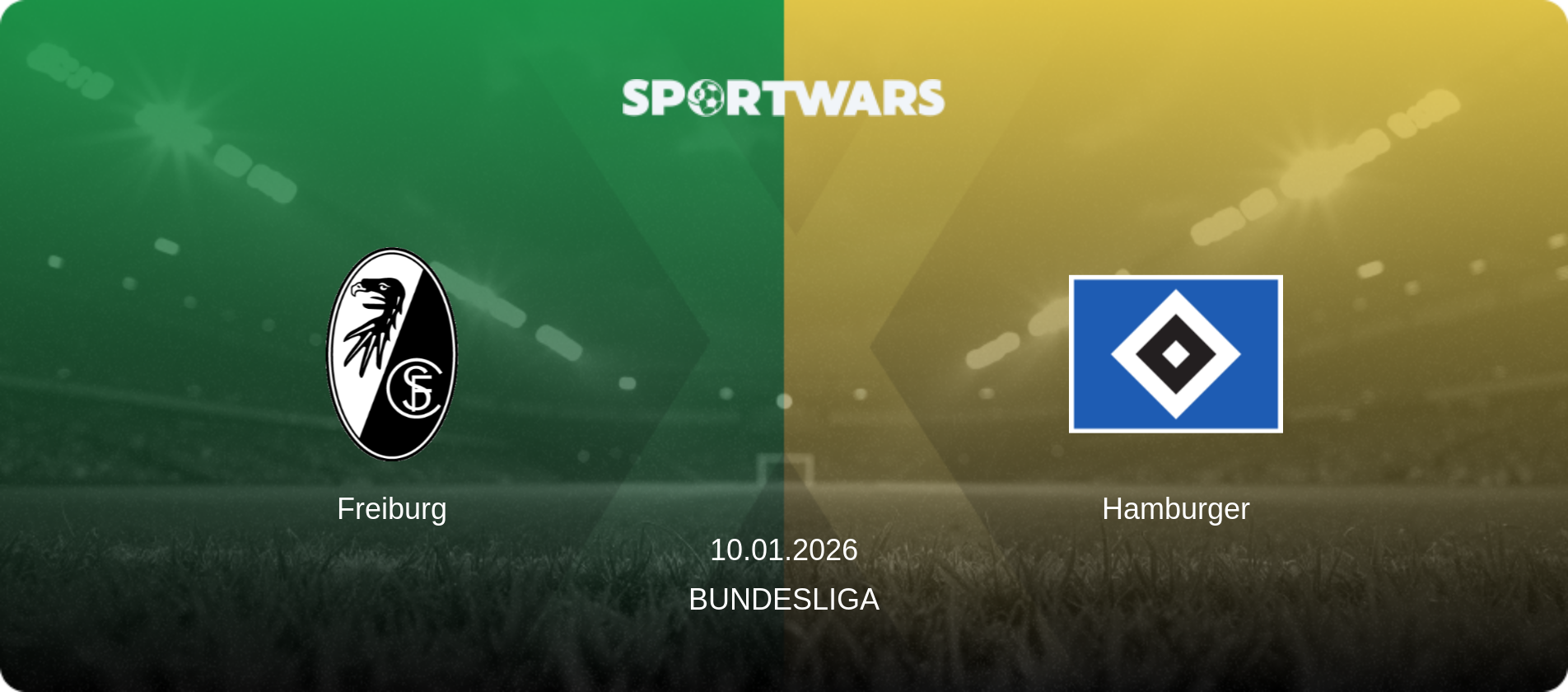 Freiburg — Hamburger, 10.01.2026 — Bundesliga (match preview)