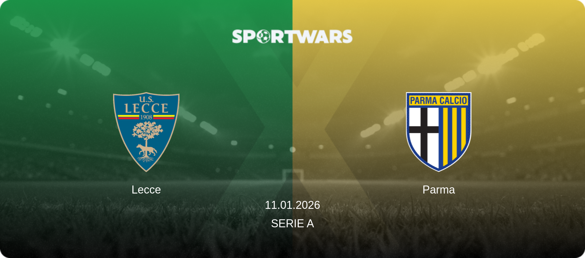 Lecce — Parma, 11.01.2026 — Serie A (match preview)