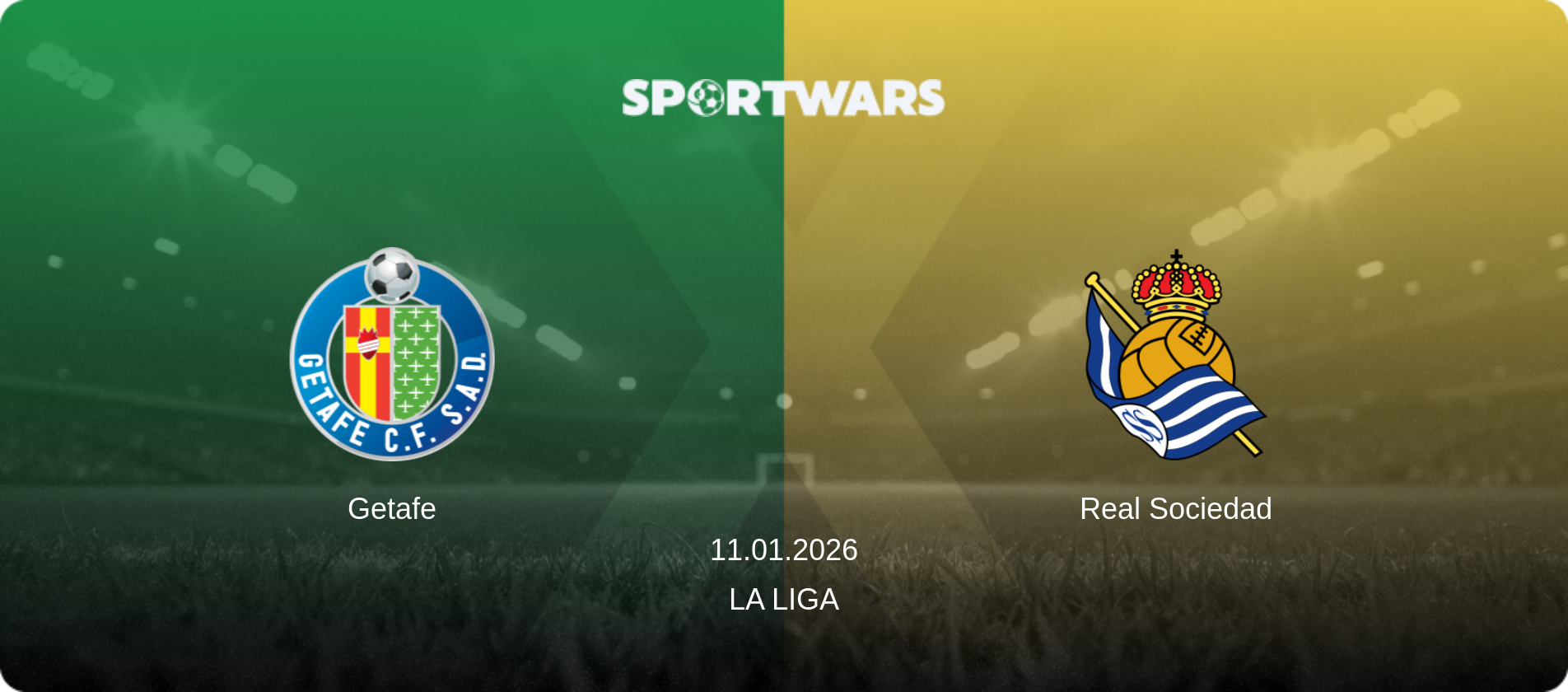Getafe — Real Sociedad, 11.01.2026 — La Liga (match preview)