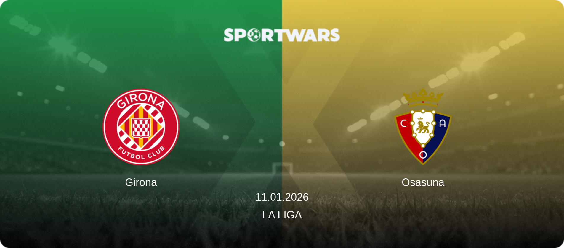 Girona — Osasuna, 11.01.2026 — La Liga (match preview)