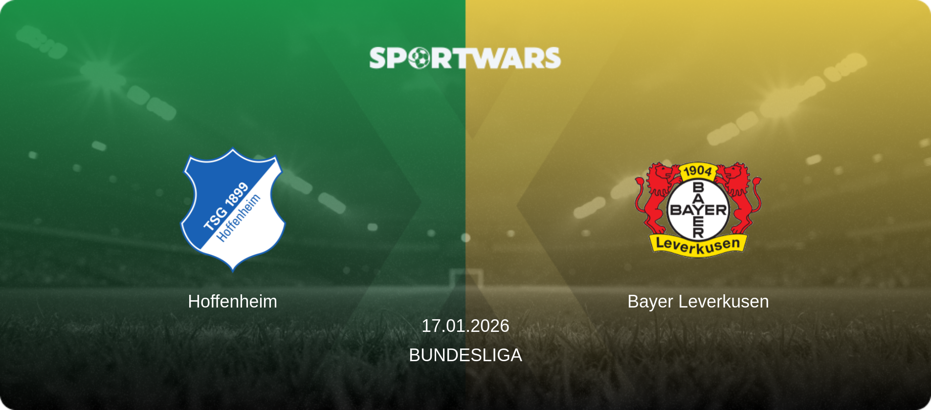 Hoffenheim — Bayer Leverkusen, 17.01.2026 — Bundesliga (match preview)