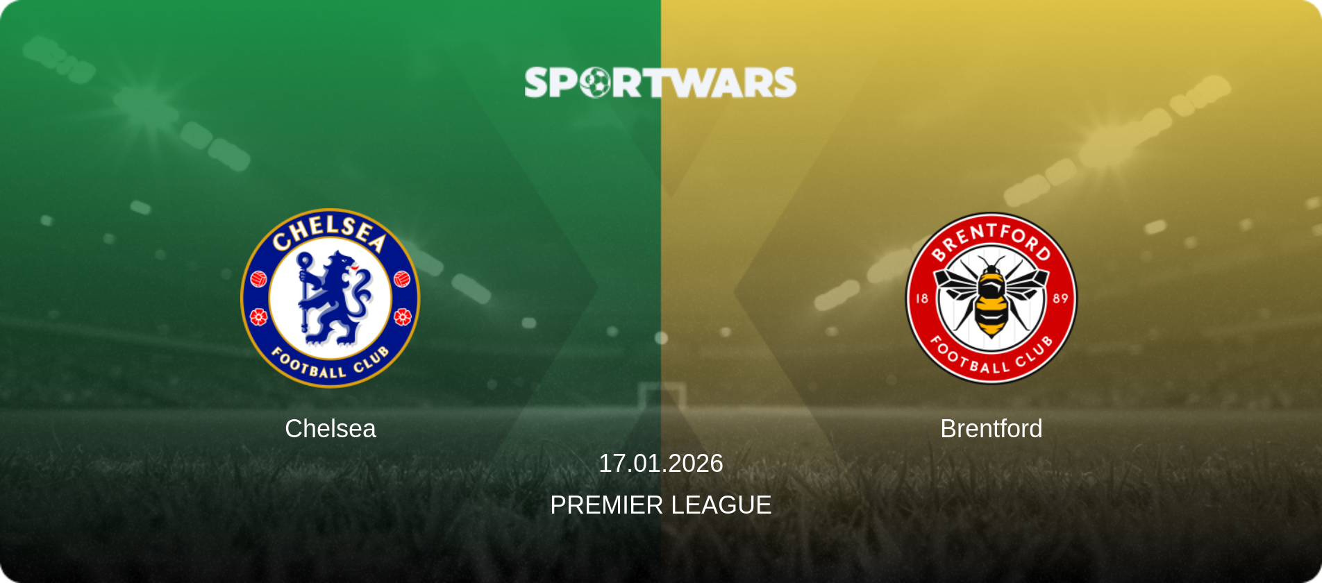 Chelsea — Brentford, 17.01.2026 — Premier League (match preview)