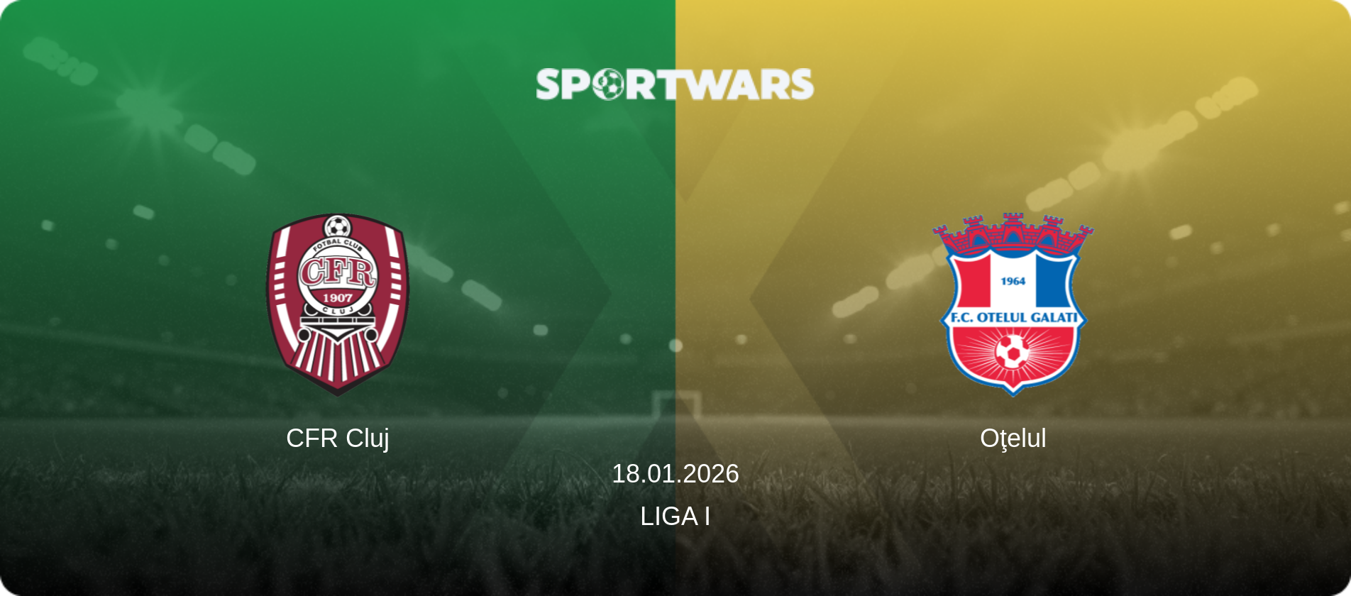 CFR Cluj — Oţelul, 18.01.2026 — Liga I (match preview)