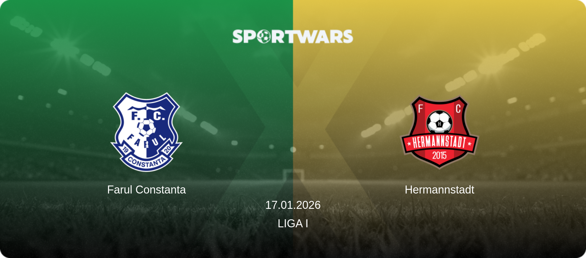 Farul Constanta — Hermannstadt, 17.01.2026 — Liga I (match preview)