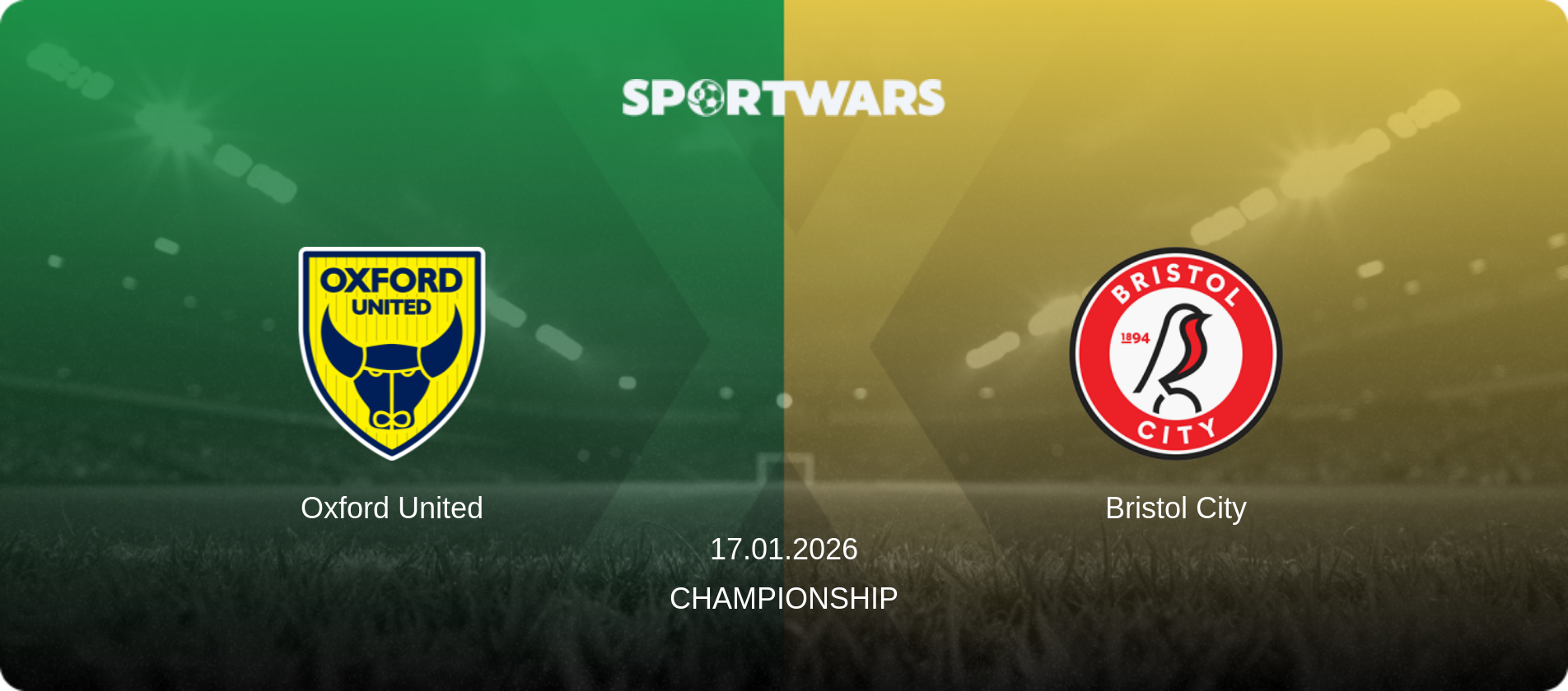 Oxford United — Bristol City, 17.01.2026 — Championship (match preview)