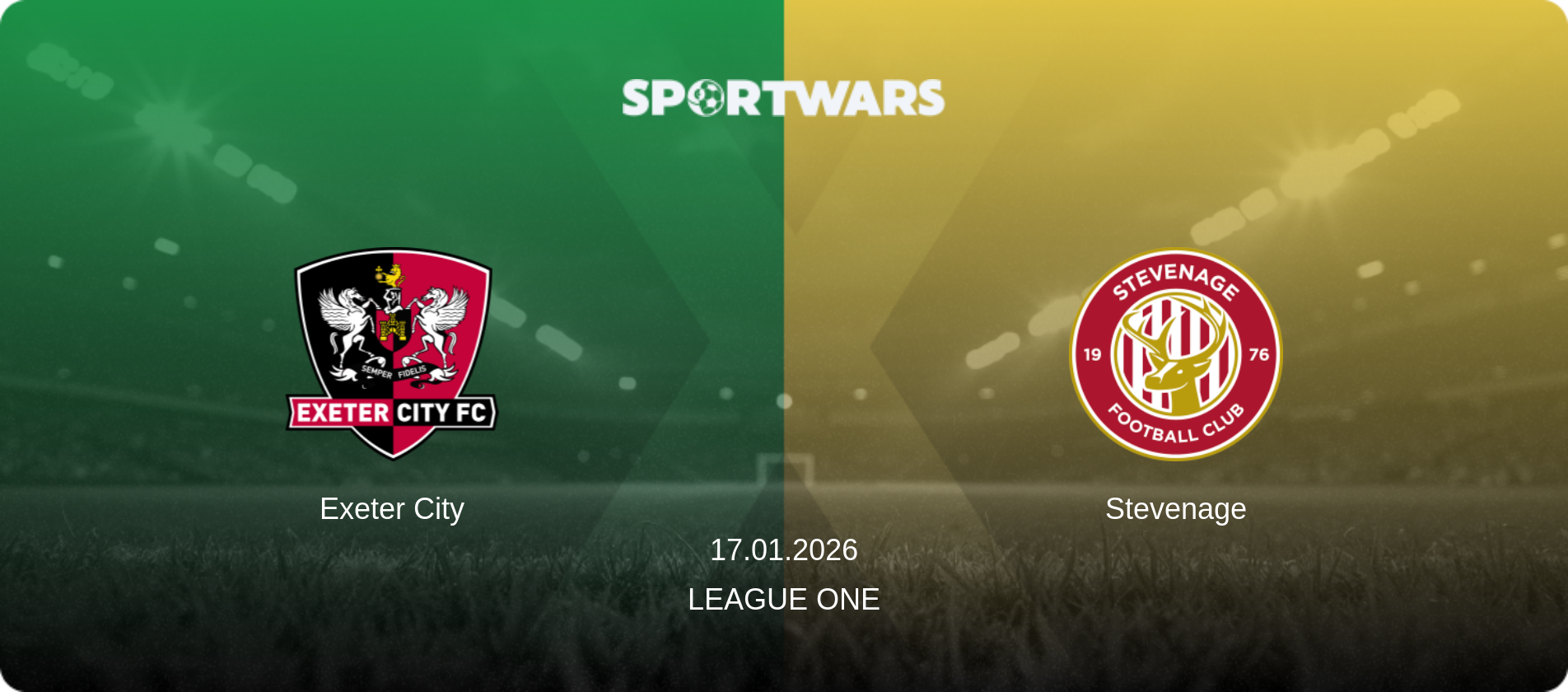 Exeter City — Stevenage, 17.01.2026 — League One (match preview)