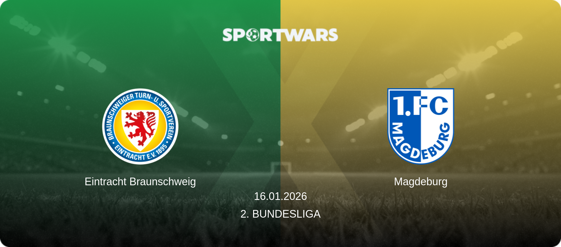 Eintracht Braunschweig — Magdeburg, 16.01.2026 — 2. Bundesliga (match preview)