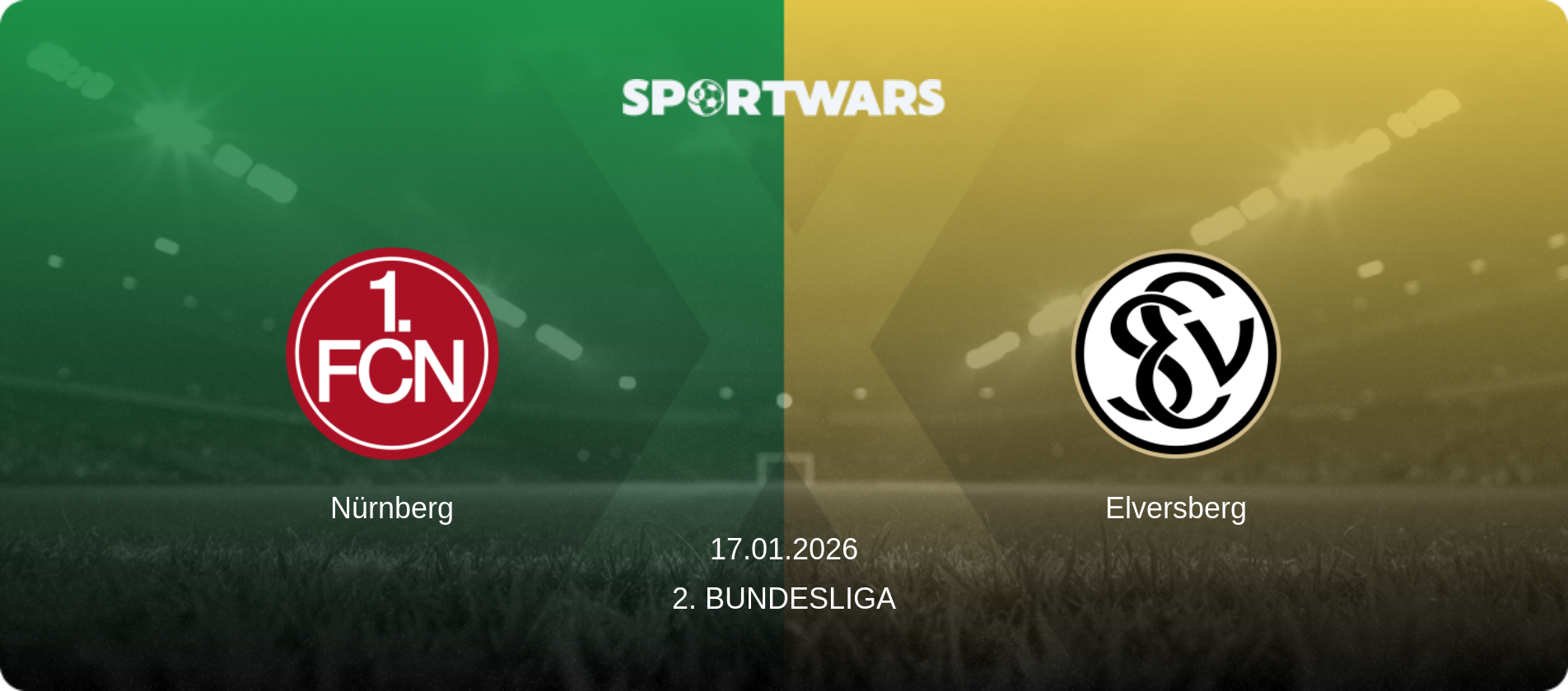 Nürnberg — Elversberg, 17.01.2026 — 2. Bundesliga (match preview)