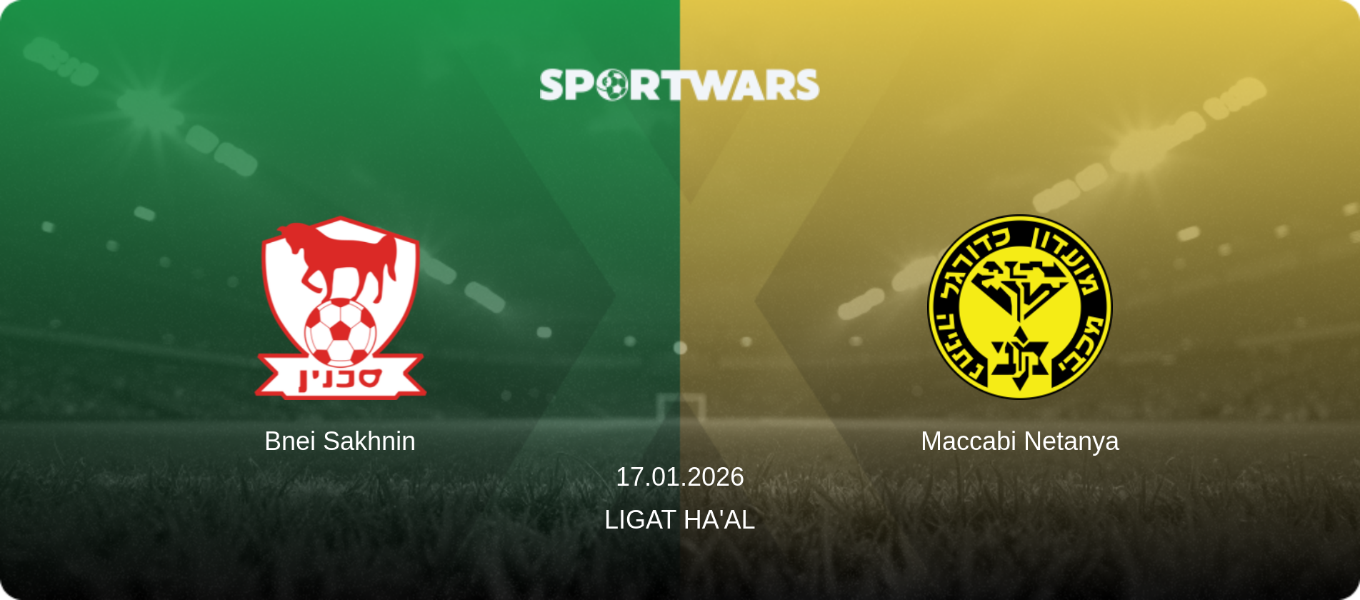 Bnei Sakhnin — Maccabi Netanya, 17.01.2026 — Ligat Ha'al (match preview)